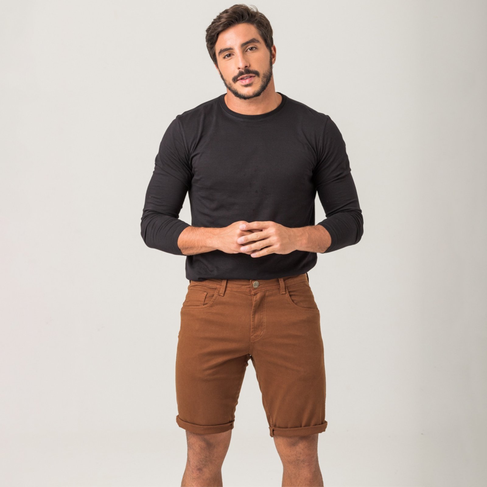 Bermuda Masculina Zune CARAMELO