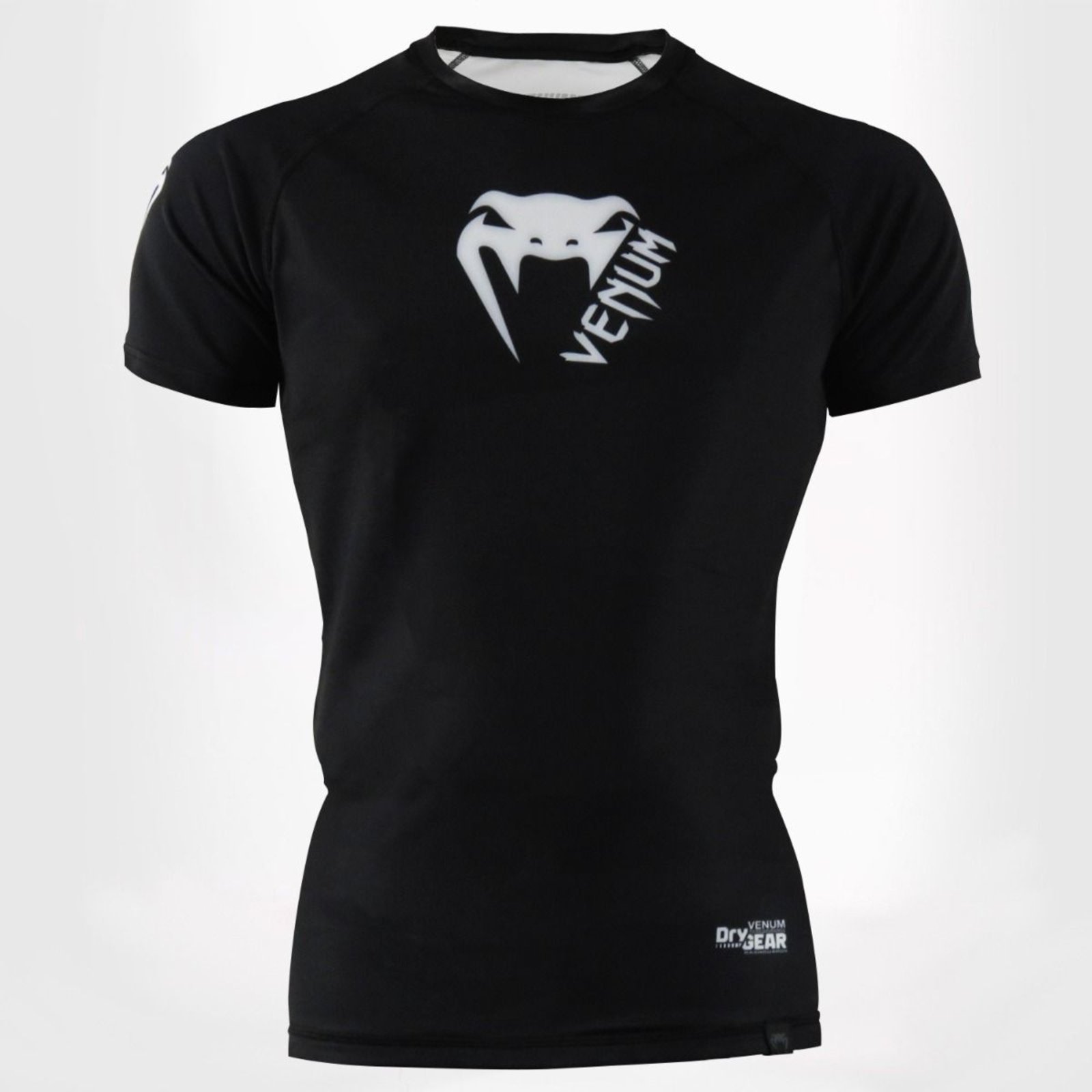 RASHGUARD VENUM BASIC BLACK M/C
