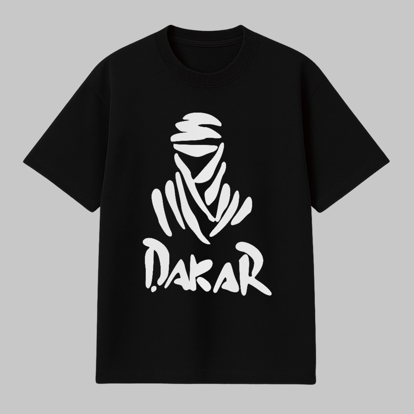 Camiseta Básica Dakar Off Road Style Unissex Preto
