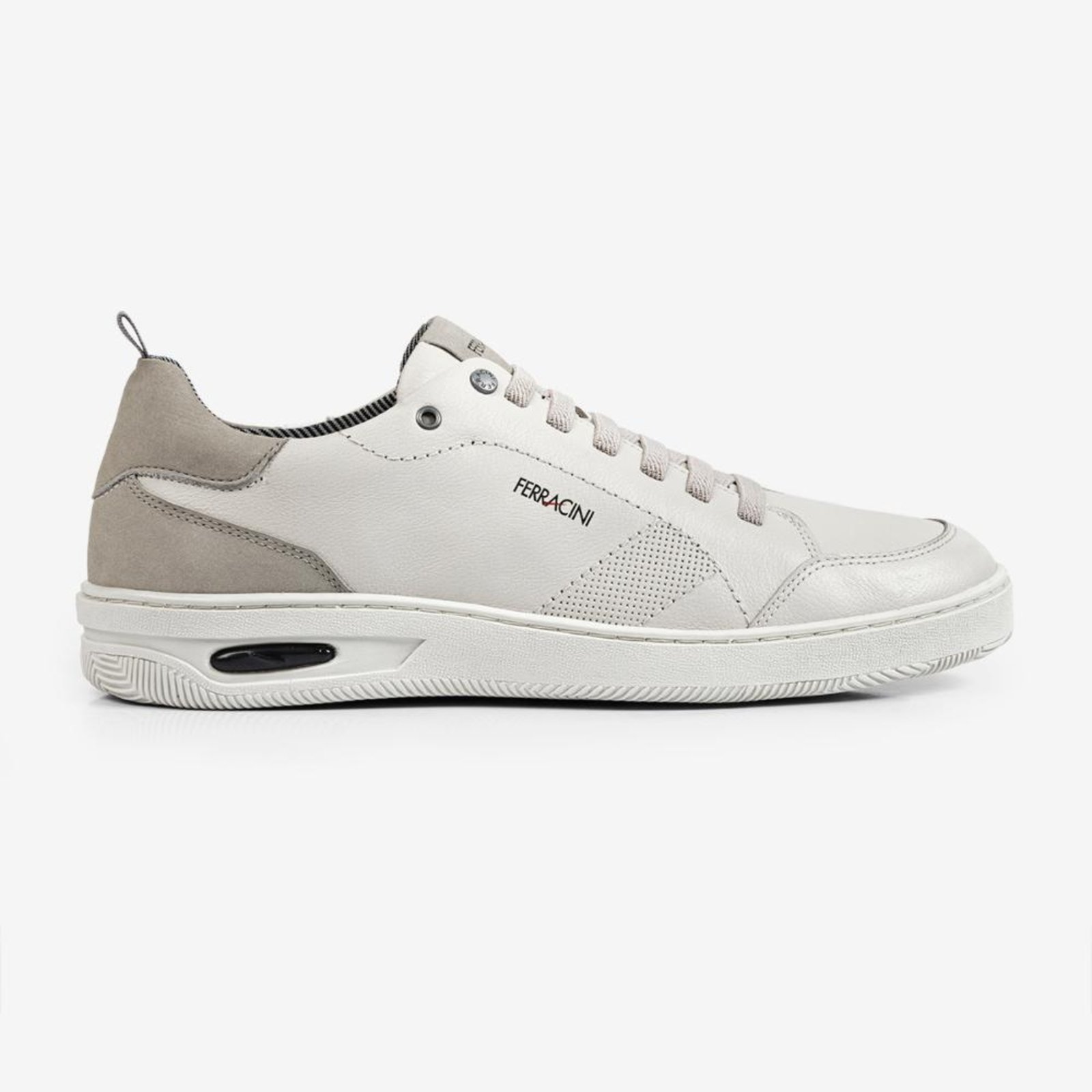 Sapatênis Masculino Elástico New Blady Ferracini 2631B Branco