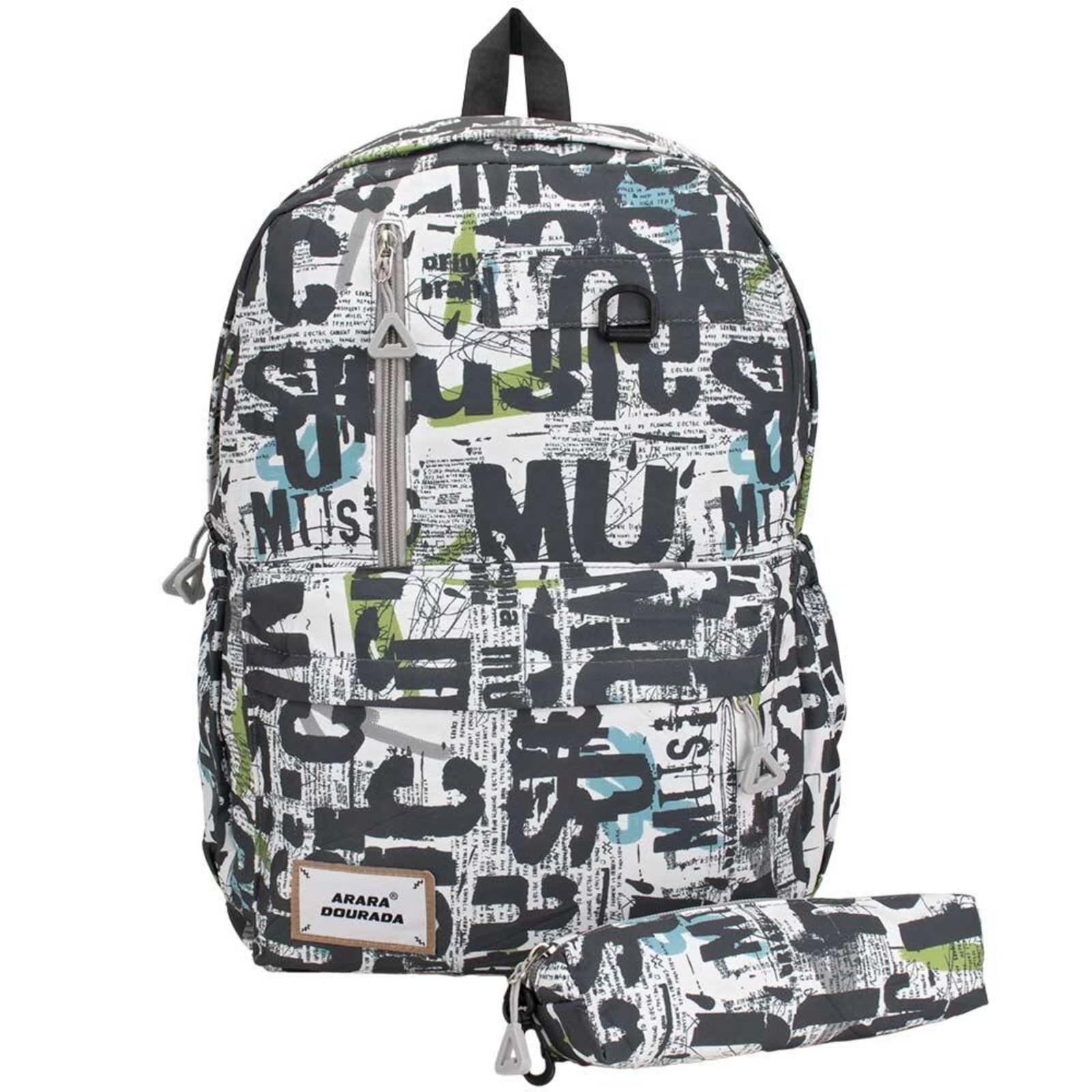 Mochila Masculina Arara Dourada 66228 0686228 Branco
