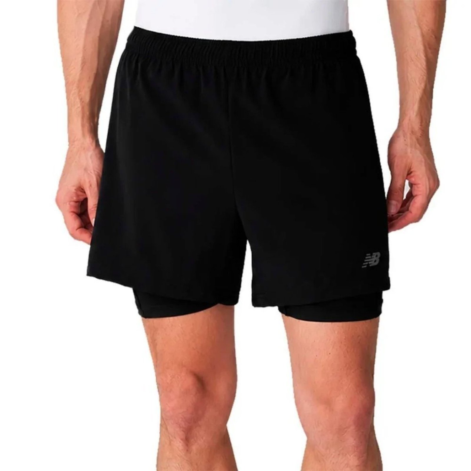 Shorts New Balance Sport Essentials 2 In 1 Masculino