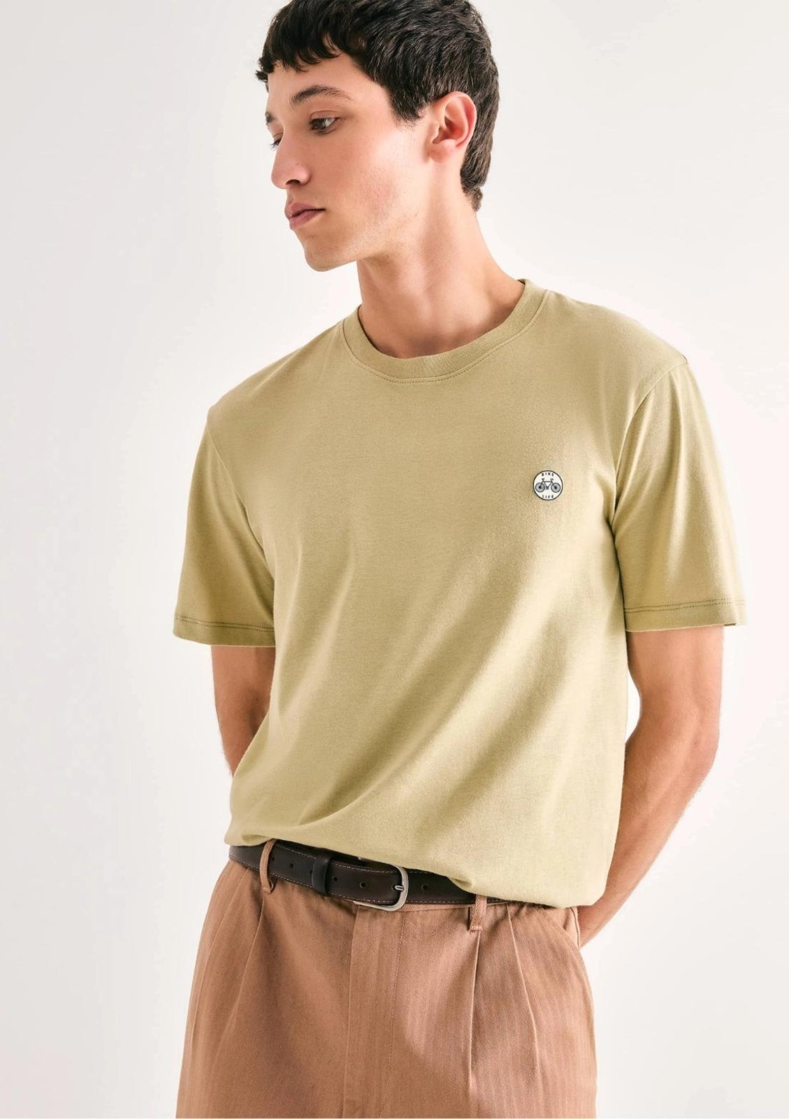 Camiseta Masculina Manga Curta Com Estampa