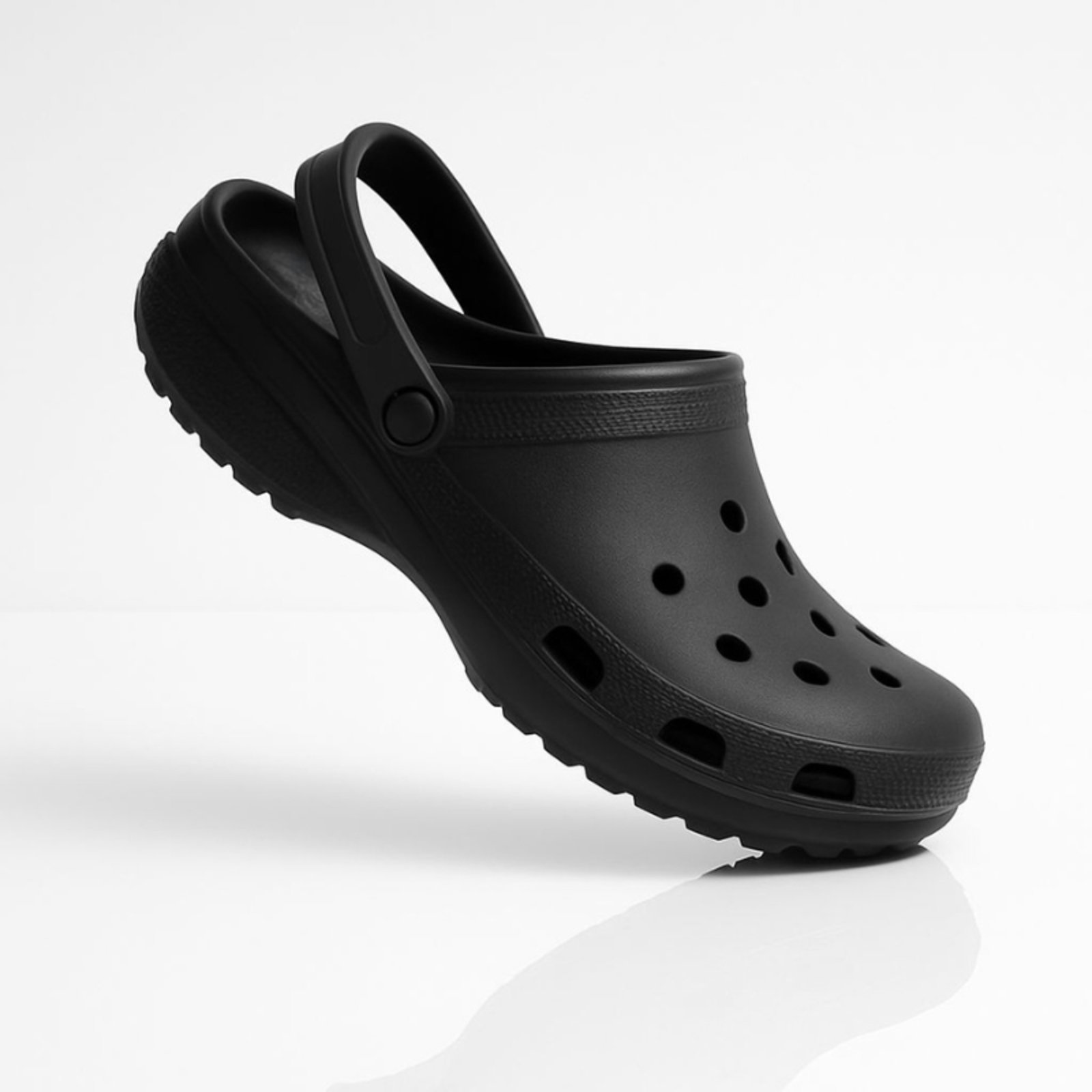 Chinelo Feminino Miuzzi Preto Confortável Com Alça Para Ajuste Em EVA