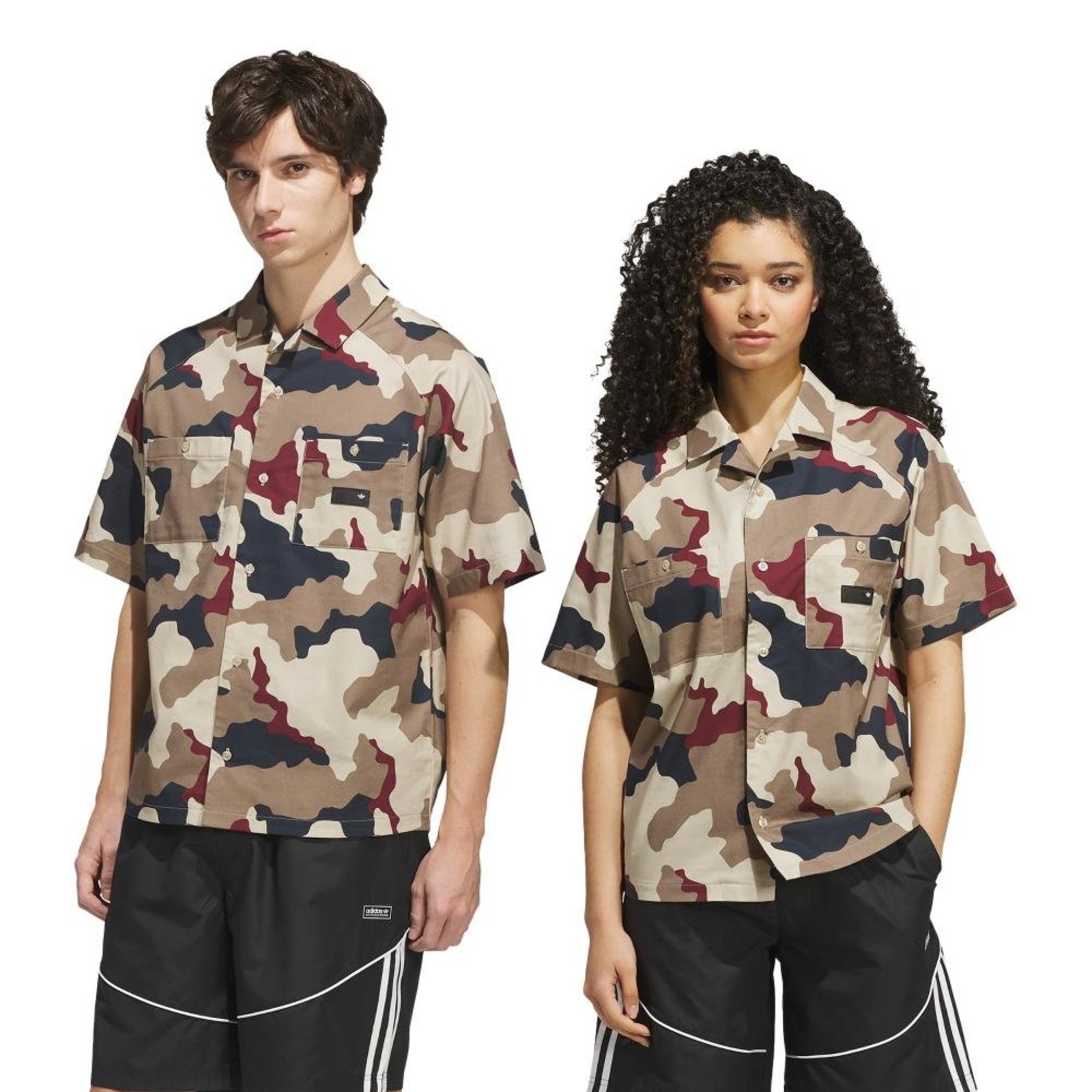 CAMISA COM BOTÕES FS+ adidas Originals Bege