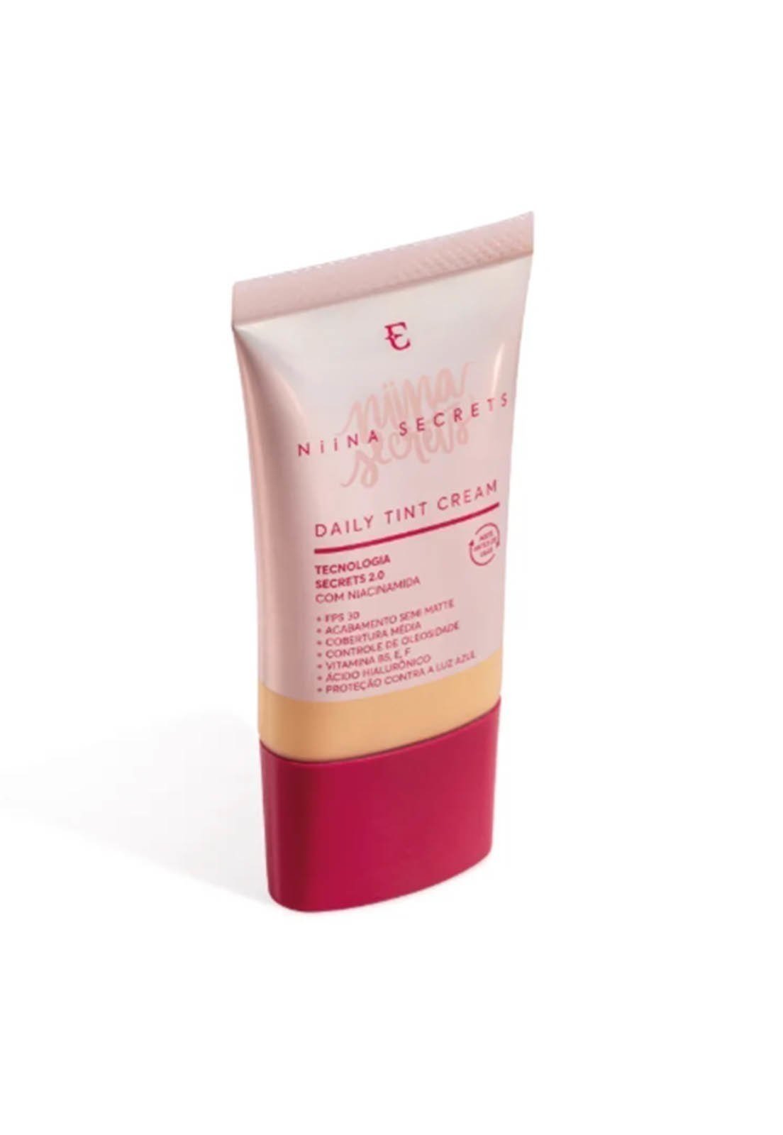 Base Líquida Eudora Cor 05 Daily Tint Cream Niina Secrets 25ml