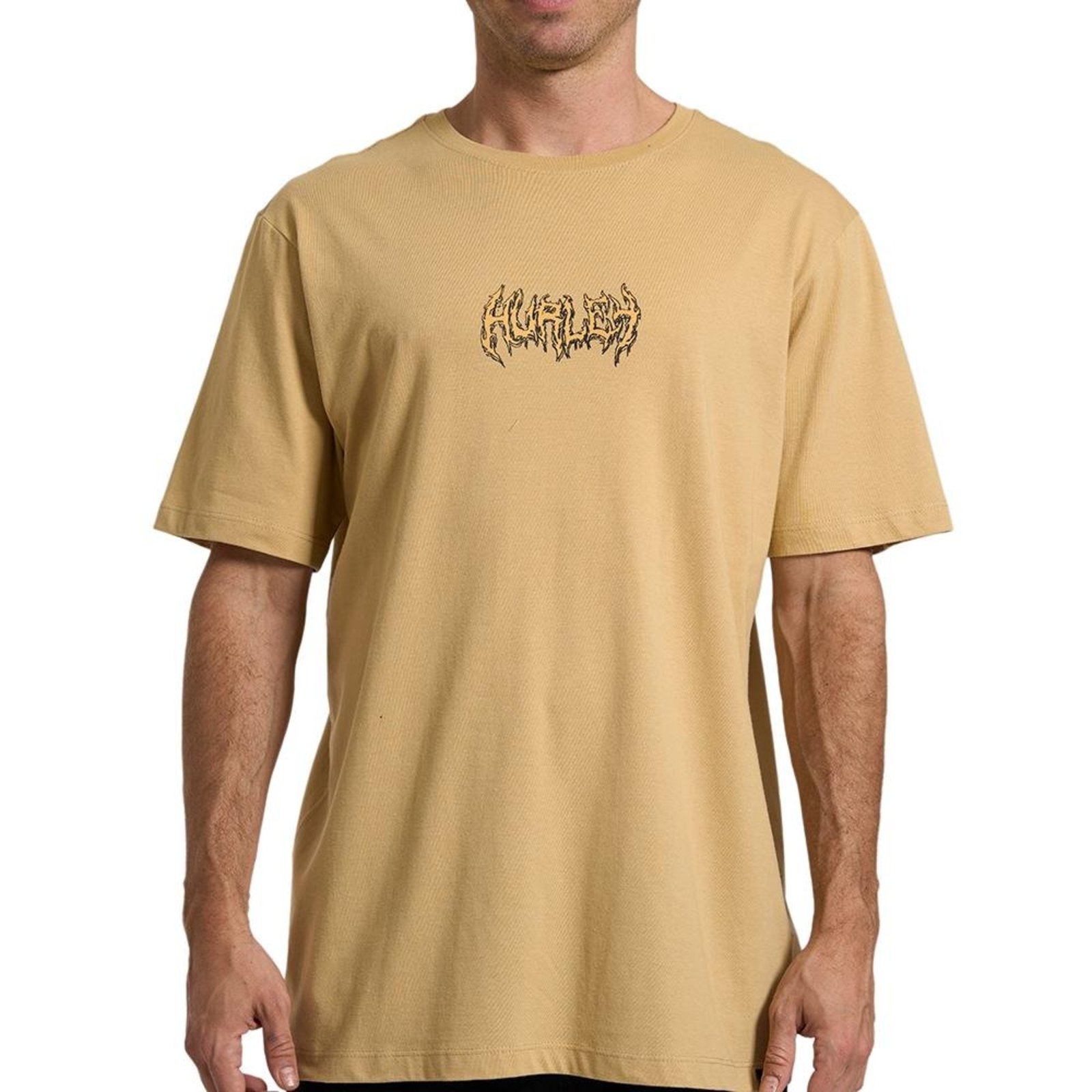 Camiseta Hurley Noise WT26 Masculina Bege