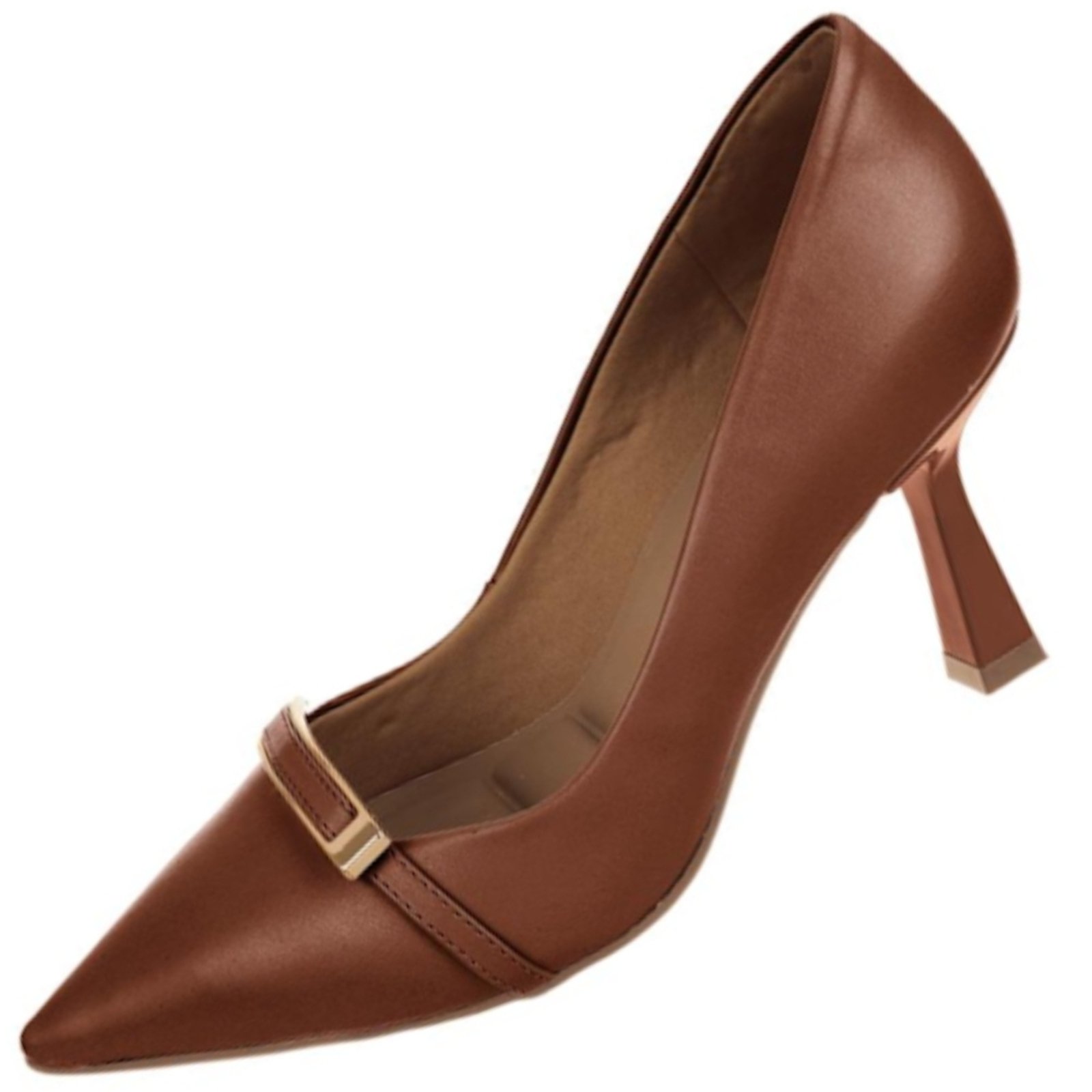 Vista 3 Sapato ce T7041-709 Feminino BR SPORTS marrom BR SPORTS marrom