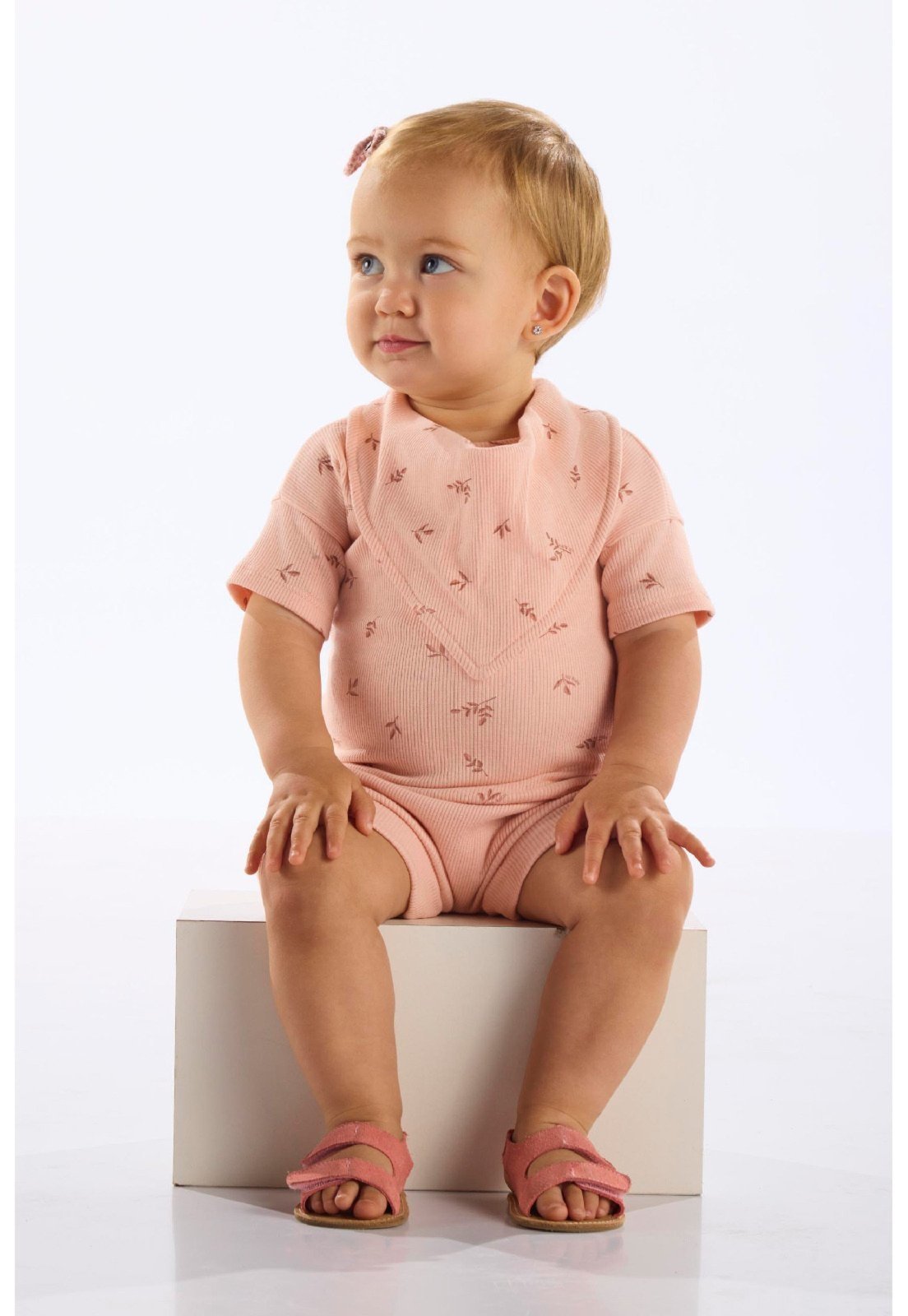 Infantil - Conjunto 3 Peças Unissex para Up Baby Rosa