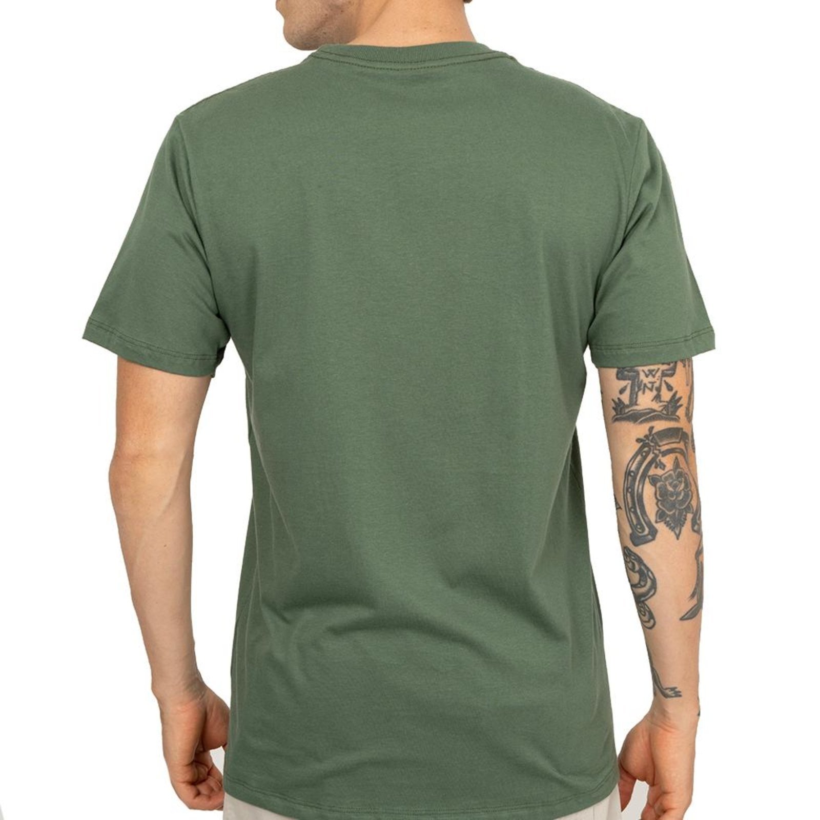 Vista 3 Camiseta RVCA Amini Balance Box PS SM26 Masculina verde RVCA verde