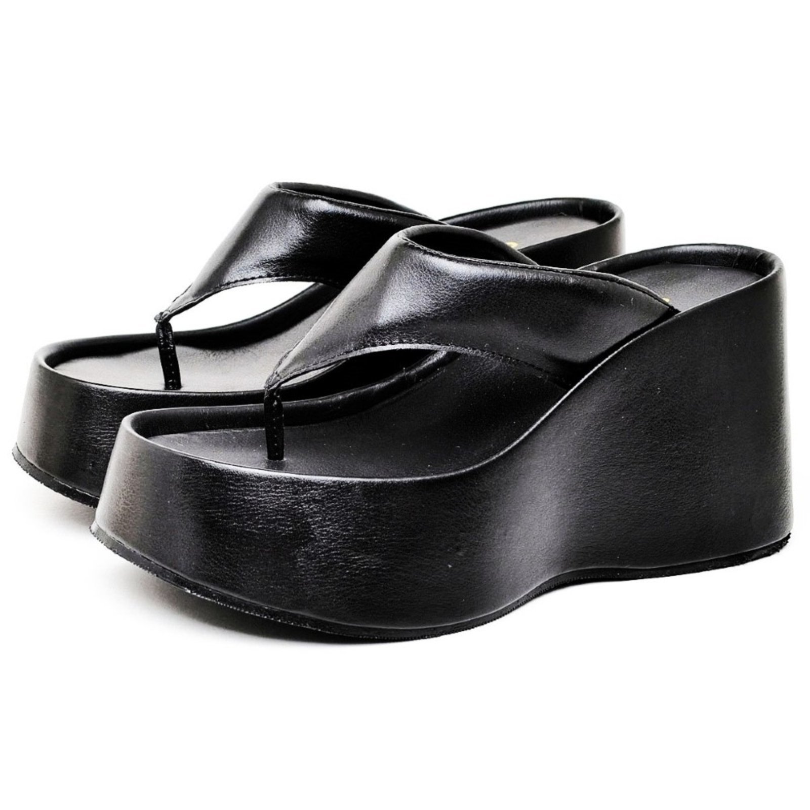 Tamanco Papete Chinela Feminino DUBUY 2100FG Preto
