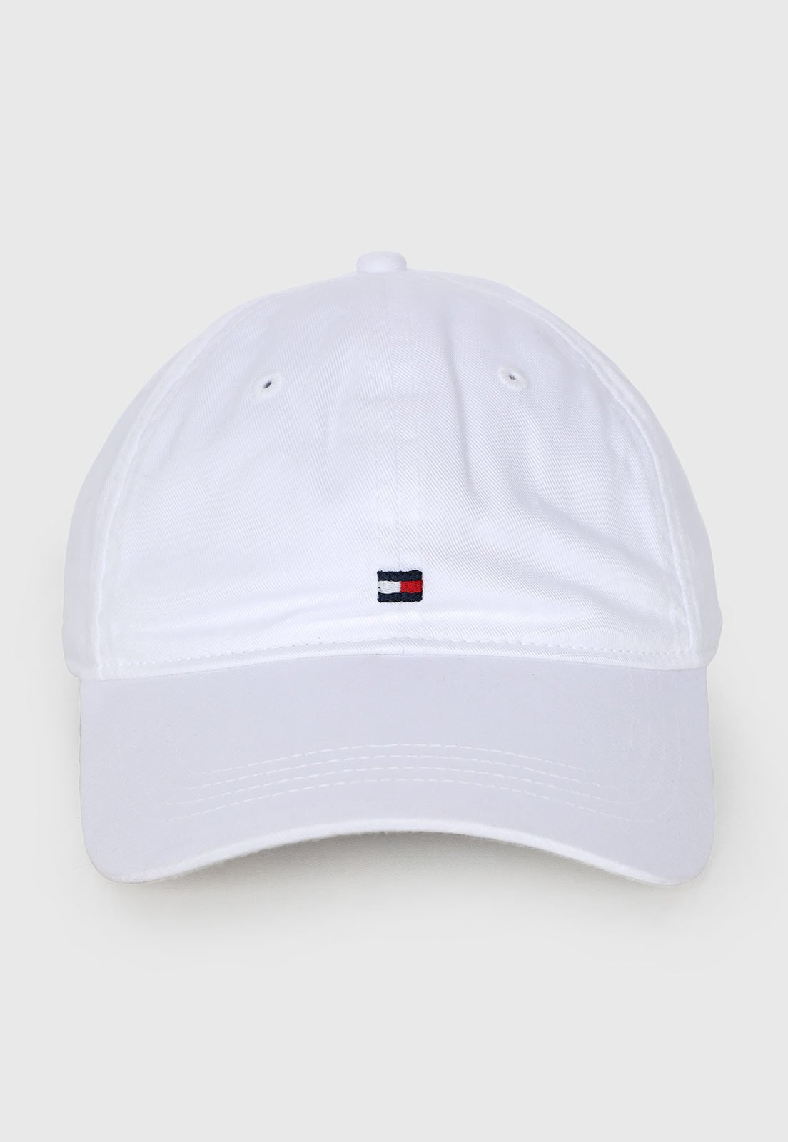 Boné Tommy Hilfiger Clássico Bordado Branco