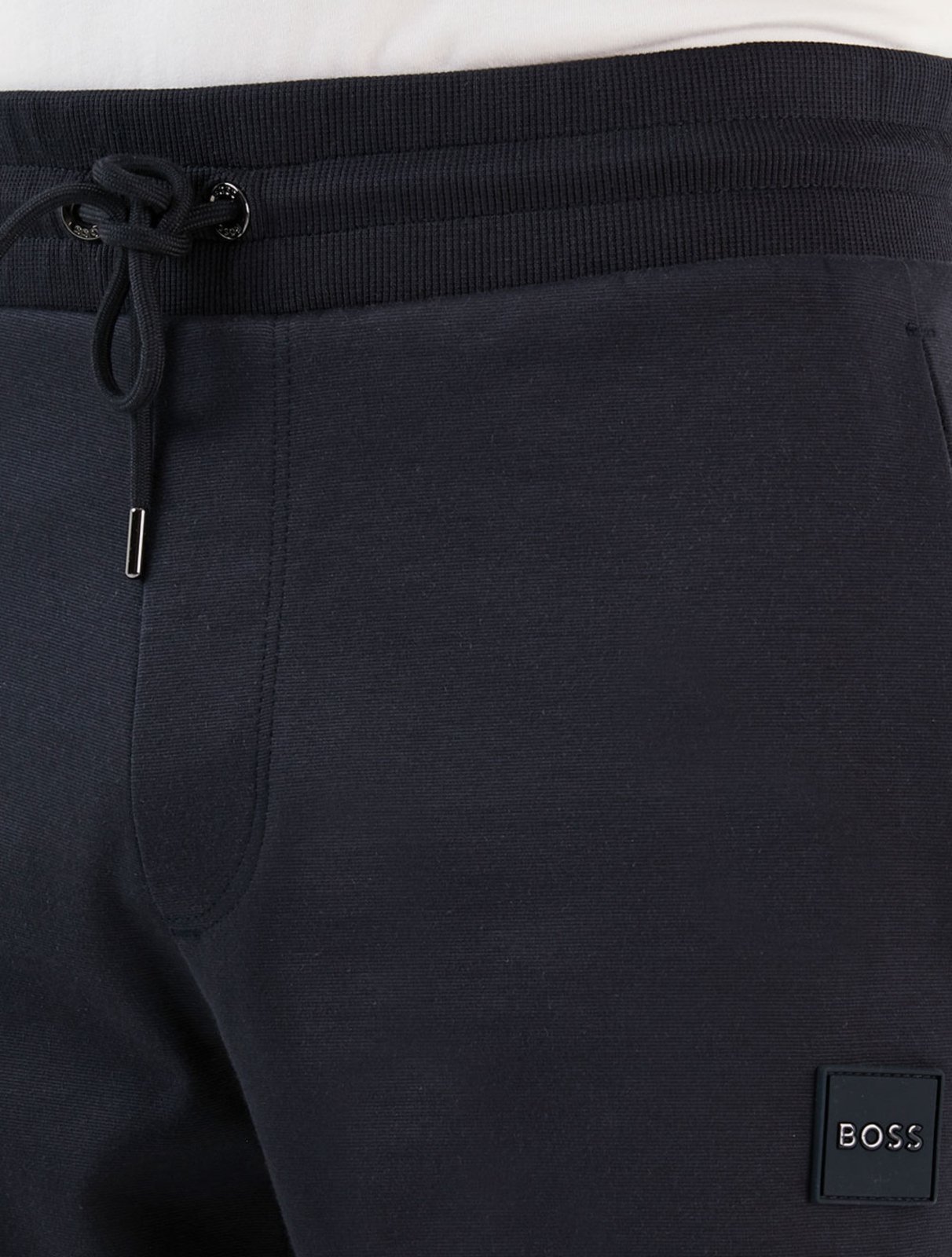 Vista 3 Calça Hugo Boss Malha Lamont 82 azul marinho Hugo Boss azul marinho