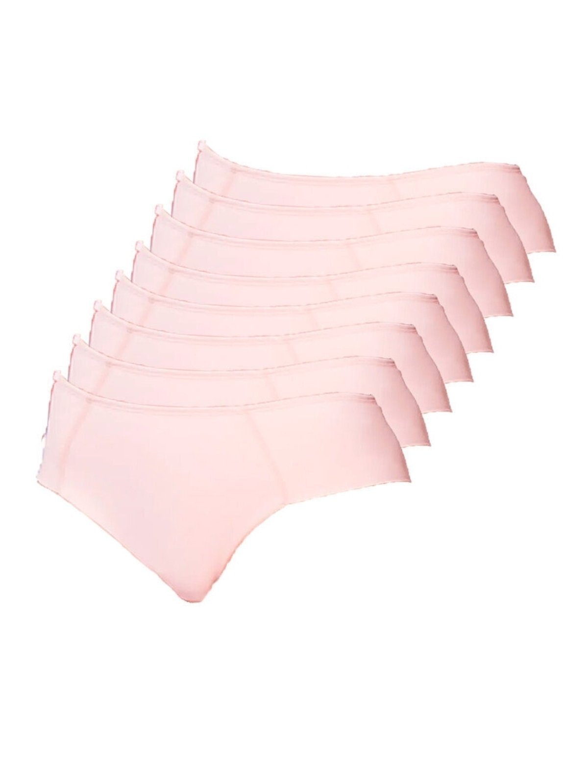 Vista 2 Kit com 8 Calcinhas Alta Hope 33860 rosa Hope rosa