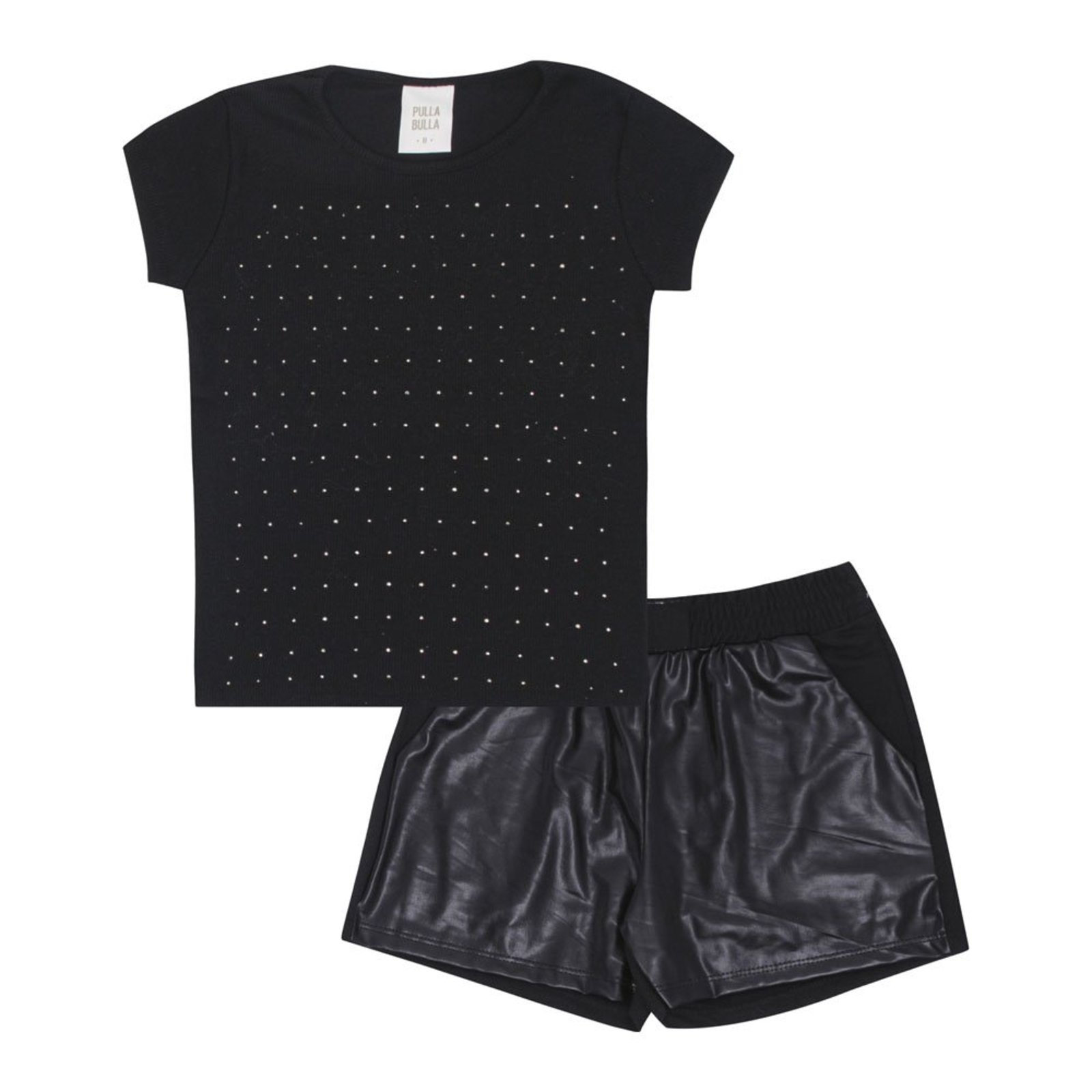 Infantil - Conjunto Menina - Preto - 52325-51