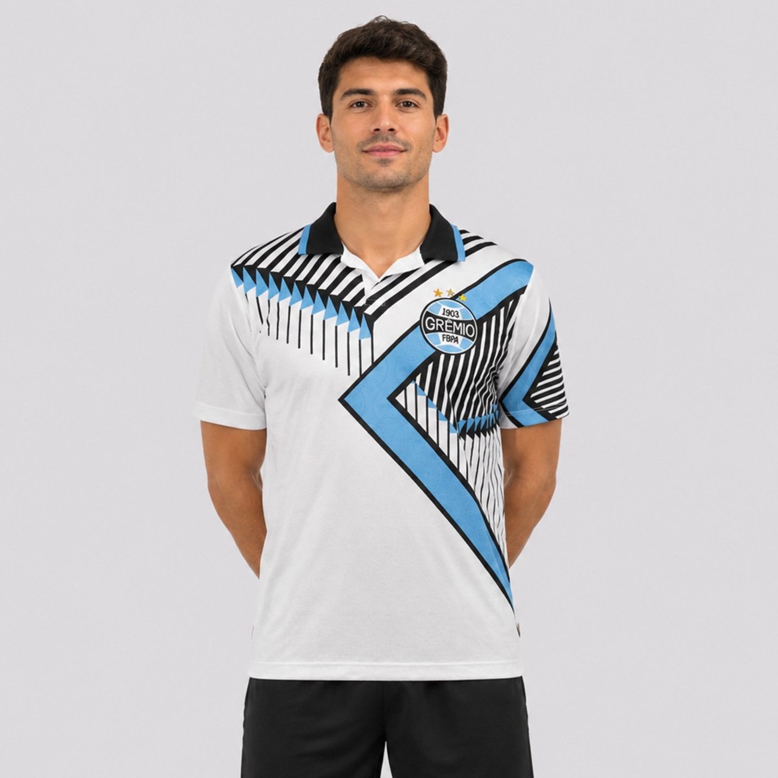 Camisa Grêmio Retrô CT 1997 Branco