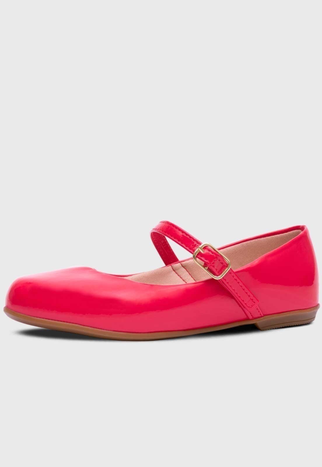 Infantil - Sapatilha Feminina Pópidi Menina Vermelho
