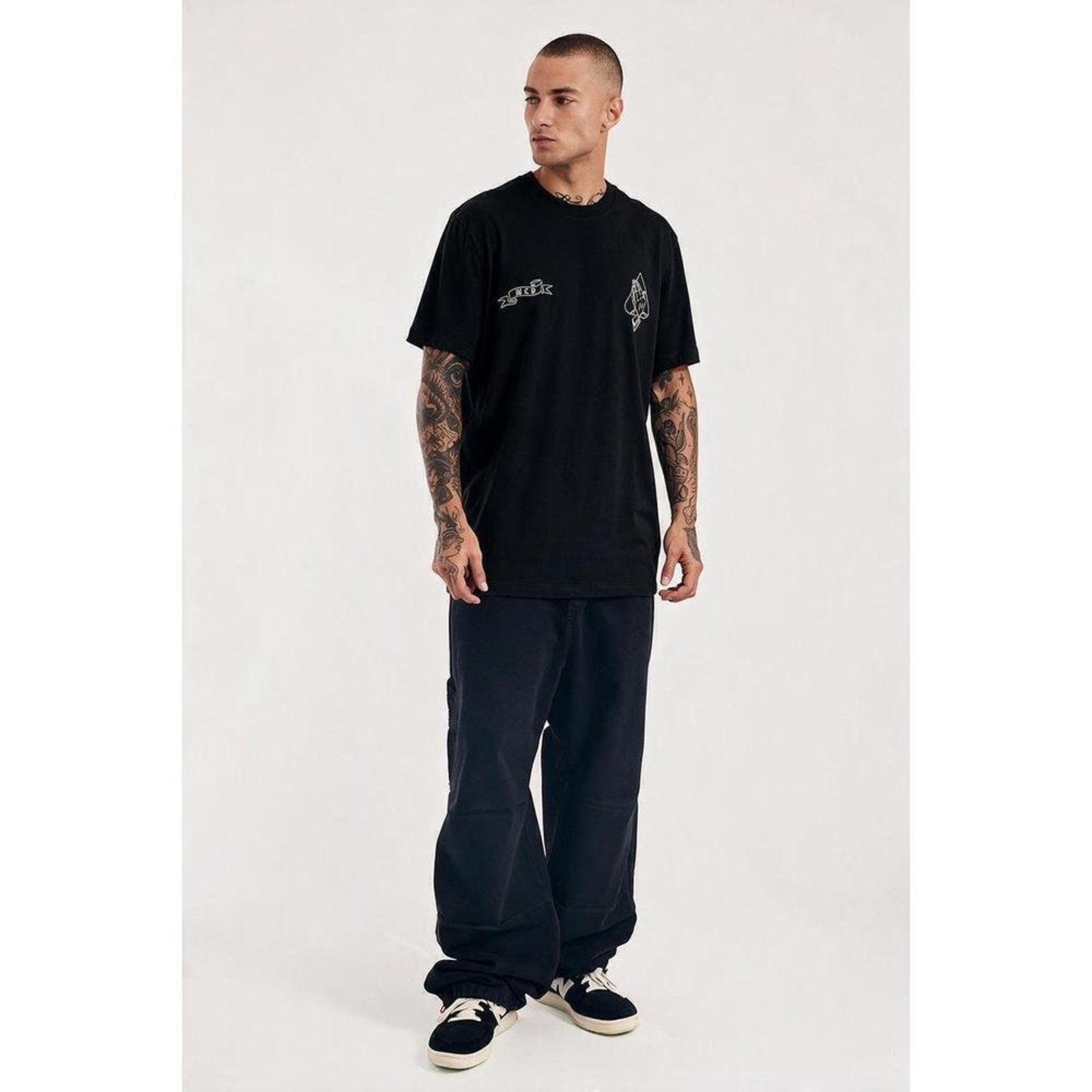 Camiseta Regular Oração Preto