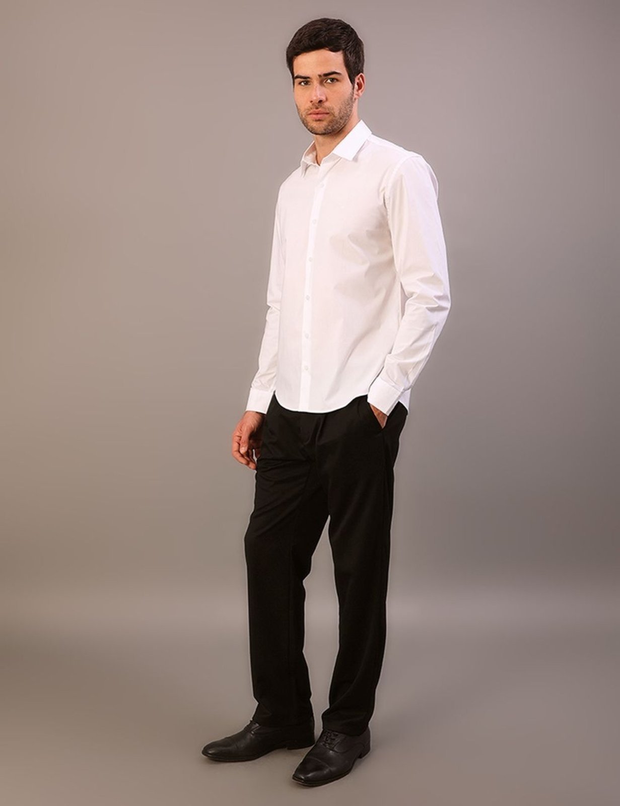 Camisa Manga Longa Slim Cannes Básica Essential - Branco 2 Calvin Klein Jeans