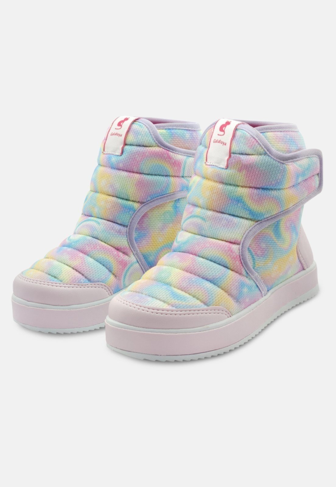 Infantil – Bota Mzkid Poliéster Menina Colorida Colorido