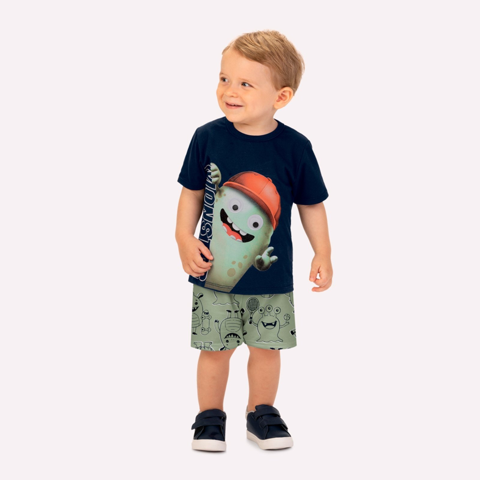 Infantil - Conjunto Menino Monstrinhos Kyly