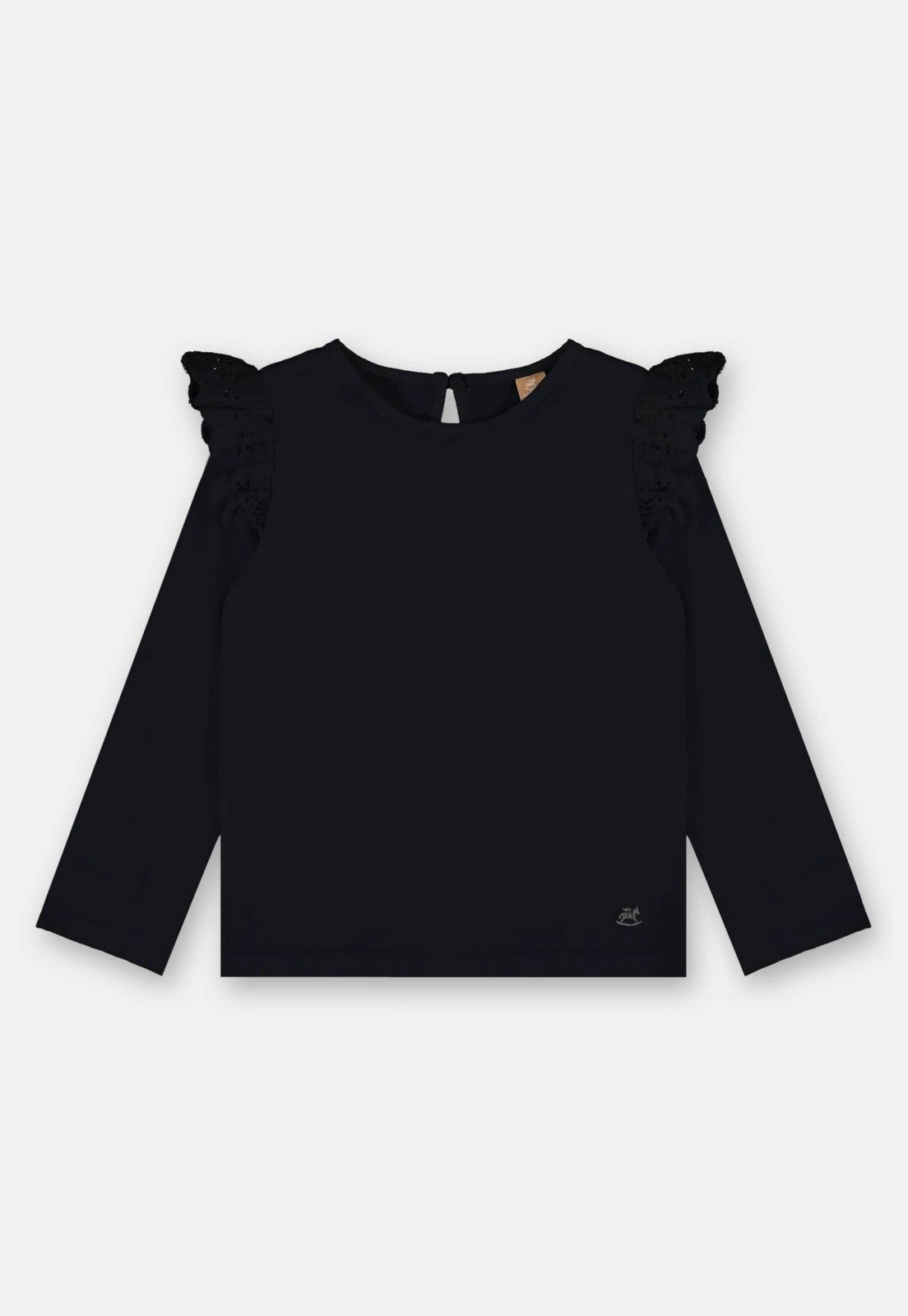 Infantil – Blusa Básica Feminino Up Baby Preto