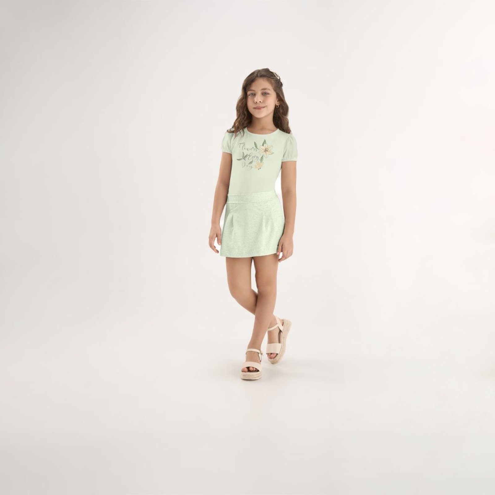 Infantil - Conjunto Verde Pulla Bulla Menina - 53825-1262