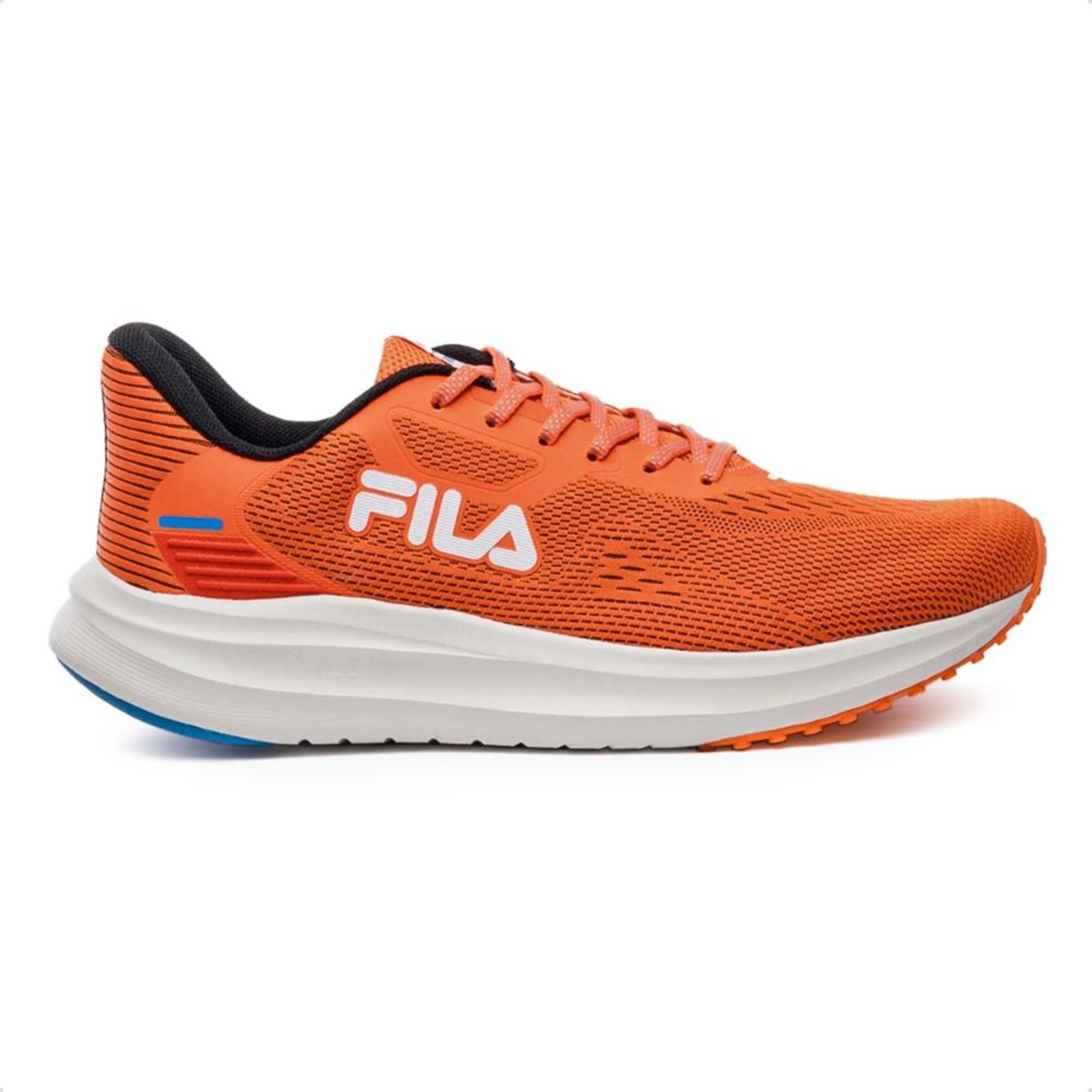 Vista 2 Tênis Fila Masculino Fastness Corrida laranja Fila laranja