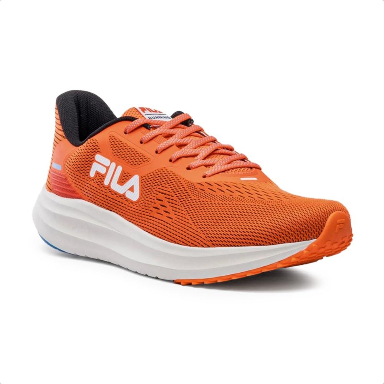 Vista 3 Tênis Fila Masculino Fastness Corrida laranja Fila laranja