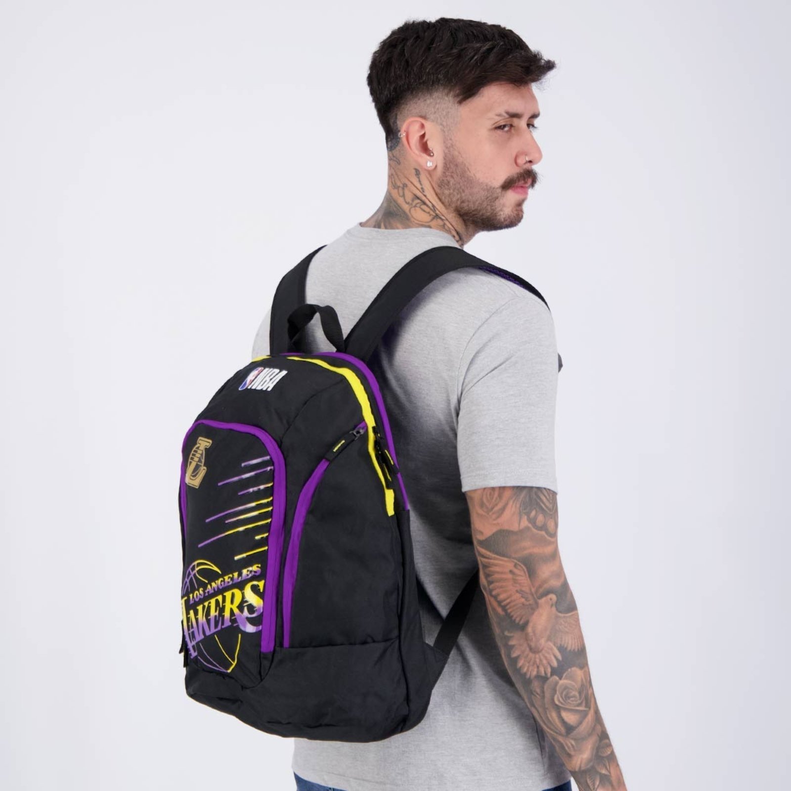 Mochila NBA Legend Lakers Preto