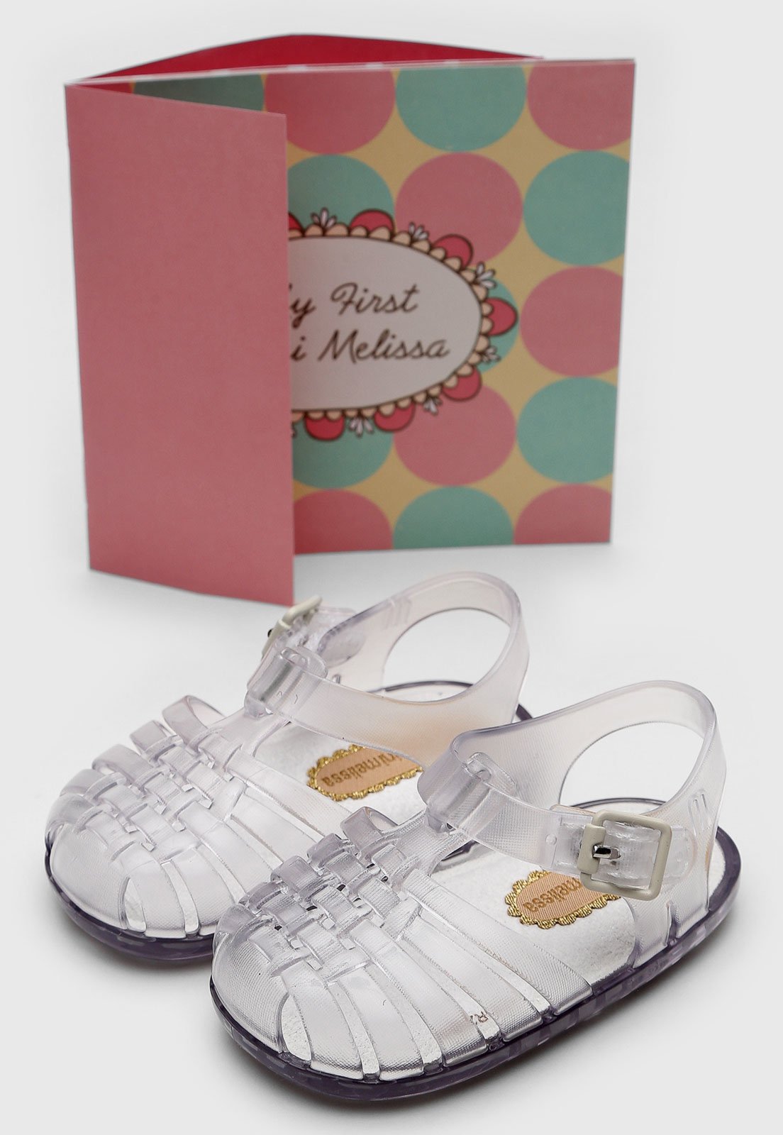 Infantil - Sandália Mini Melissa My First Possessio Branca