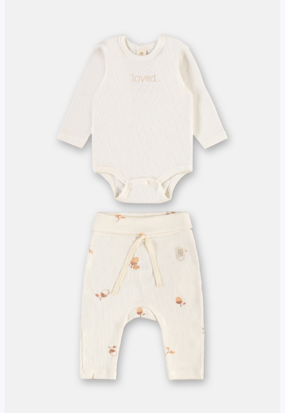 Infantil - Conjunto Body e Calça Up Baby Branco