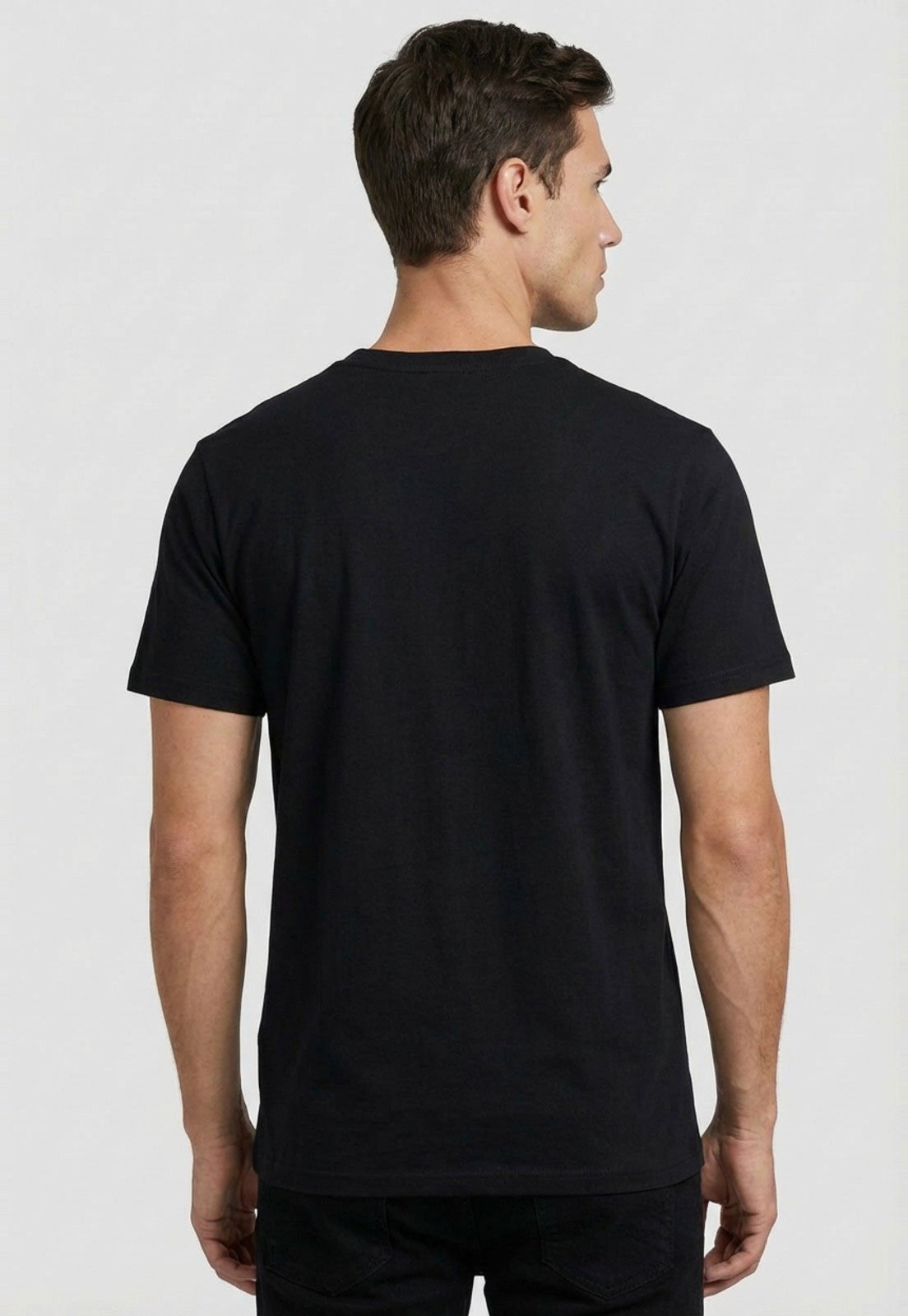 Camiseta Masculina Quiksilver Omni Check Preta