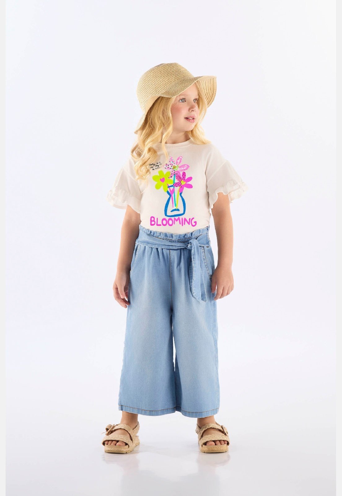 Infantil - Blusa em Algodão Up Baby Branco