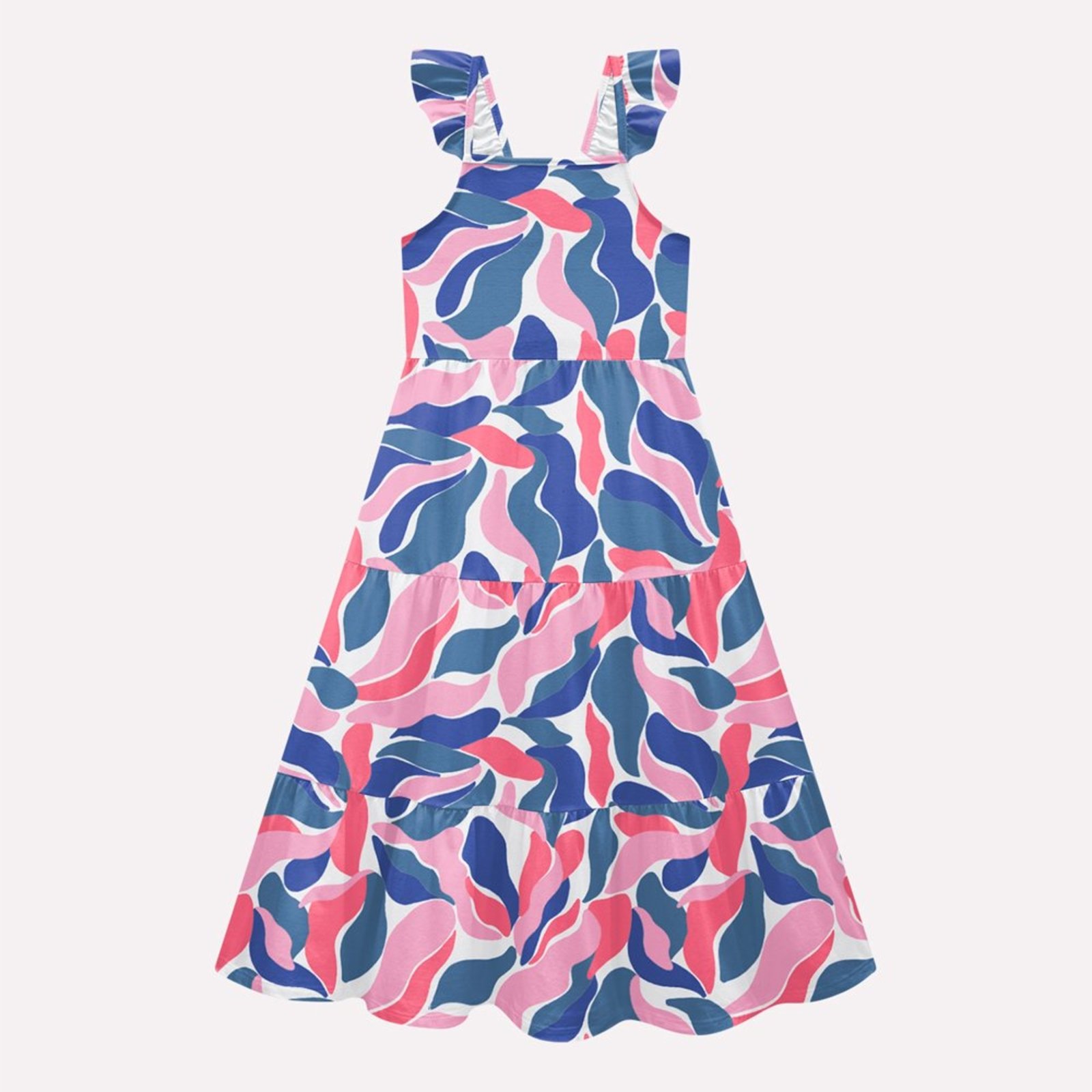 Infantil - Vestido Menina em Algodão Kyly
