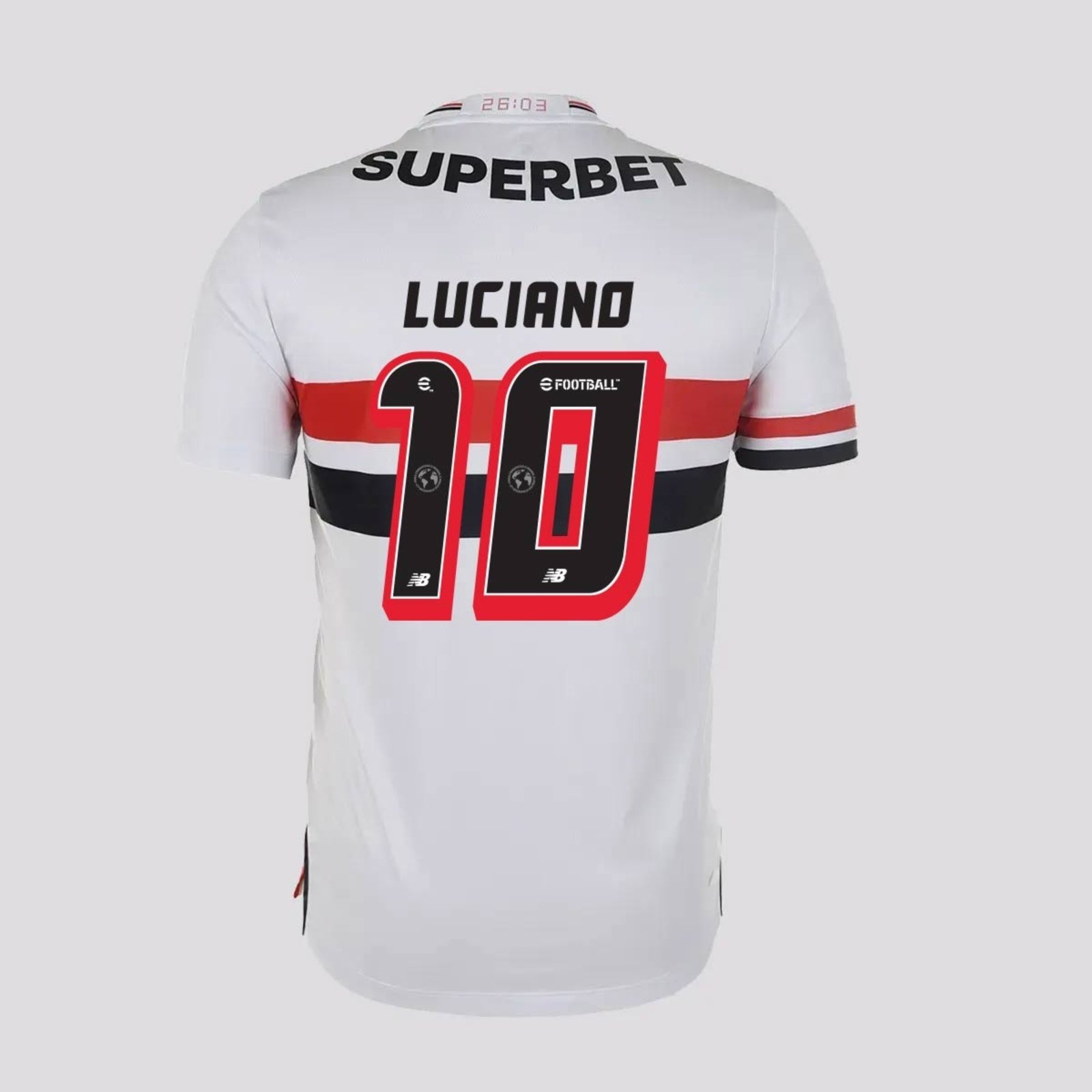 Camisa New Balance São Paulo I 2025 10 Luciano