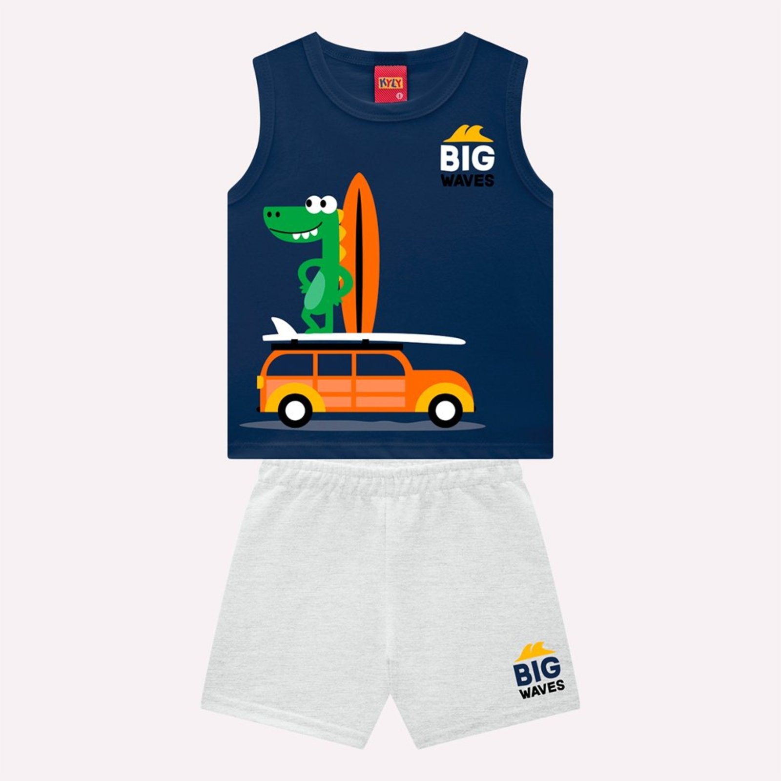 Infantil - Conjunto Menino Estampa Kyly