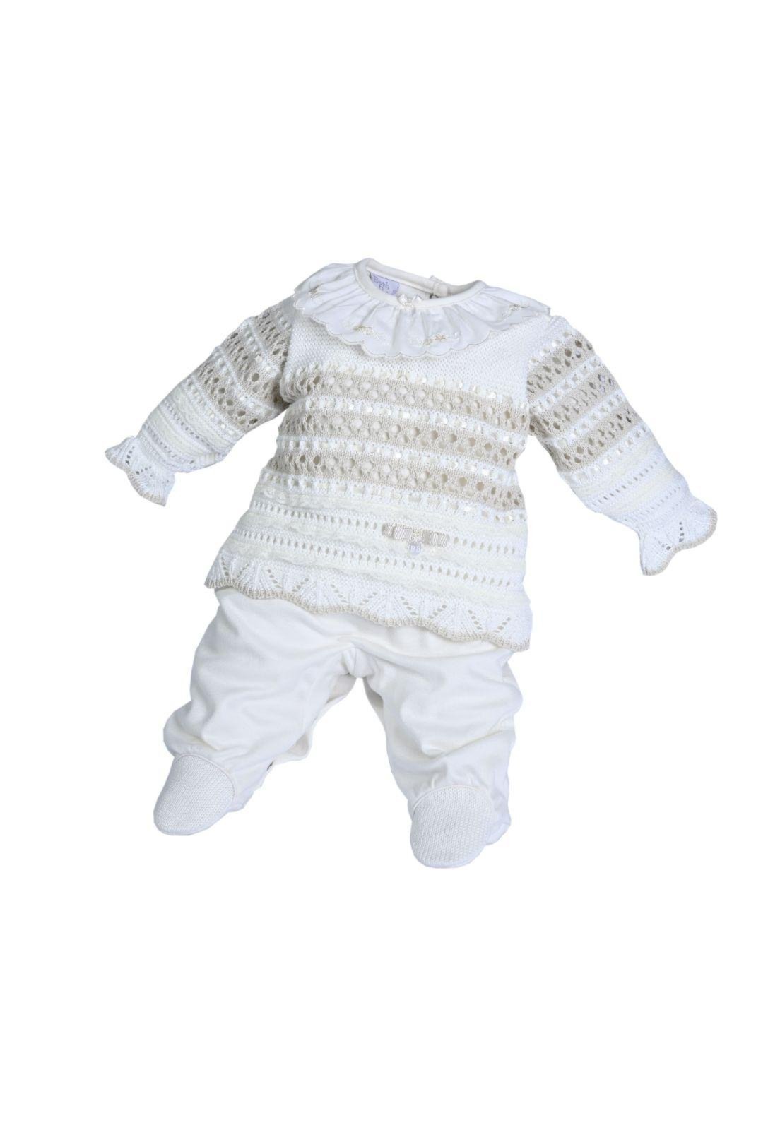 Infantil - Macacão Menina Off White P Off-white