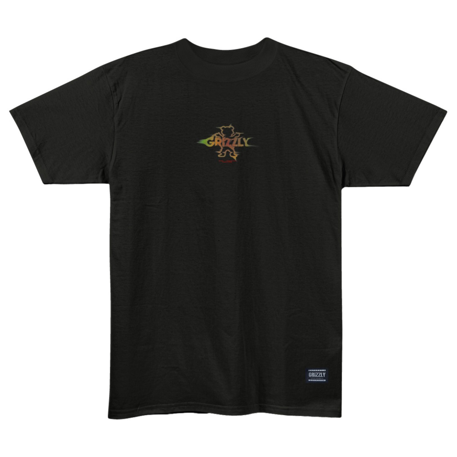 Camiseta Grizzly Chaos Bear Tee - BLACK