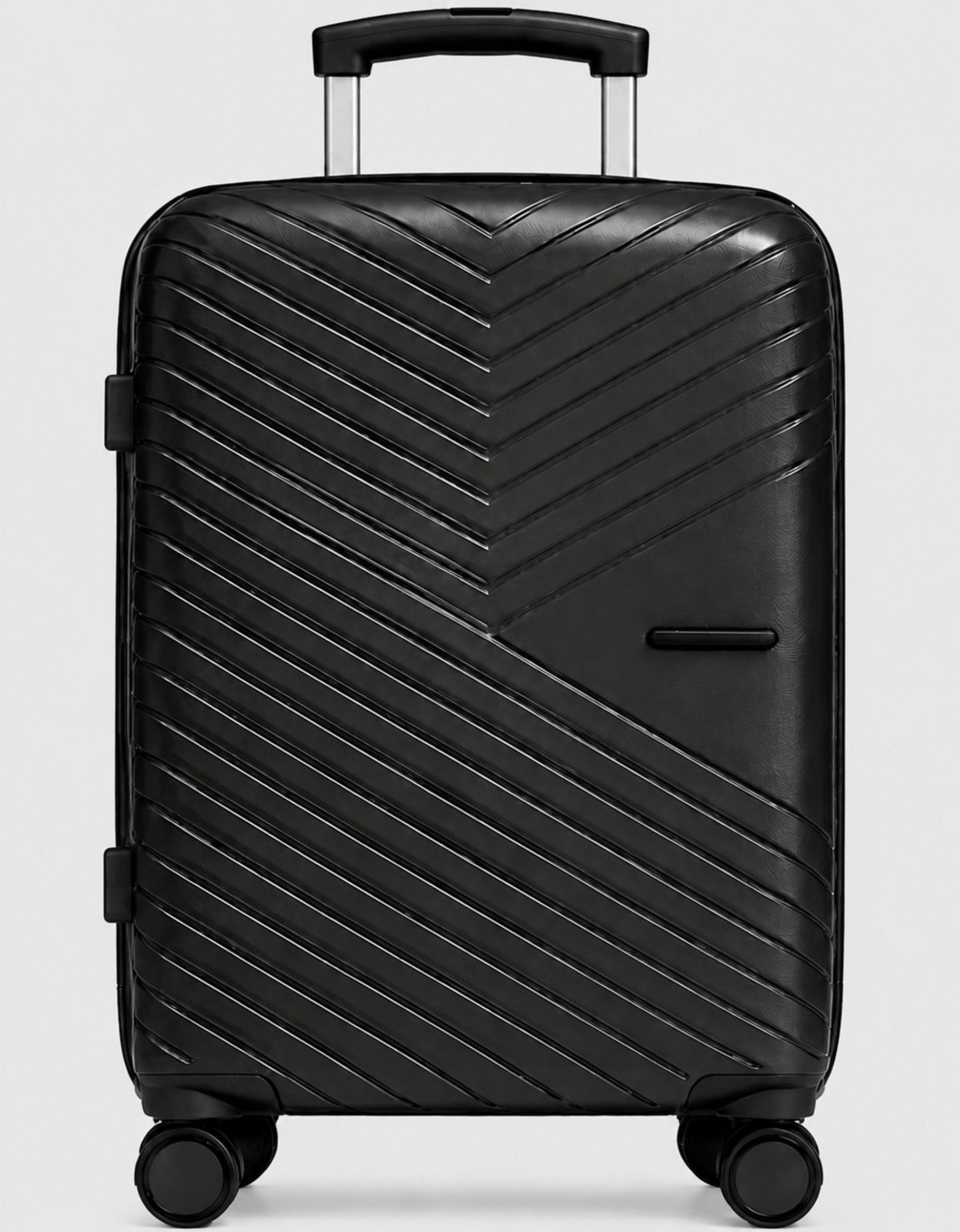 Mala De Viagem De Bordo 10kg Bolsa De Viagem Rodinhas 360 Preto