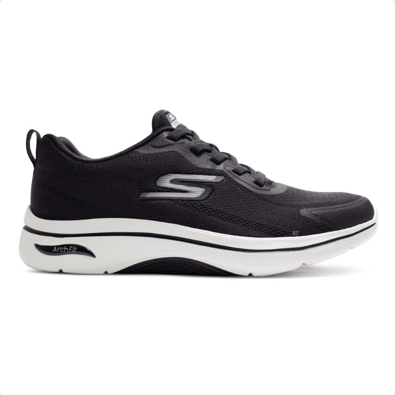 Tênis Skechers Go Walk Arch Fit 2.0 - Levy 2 Masculino Preto