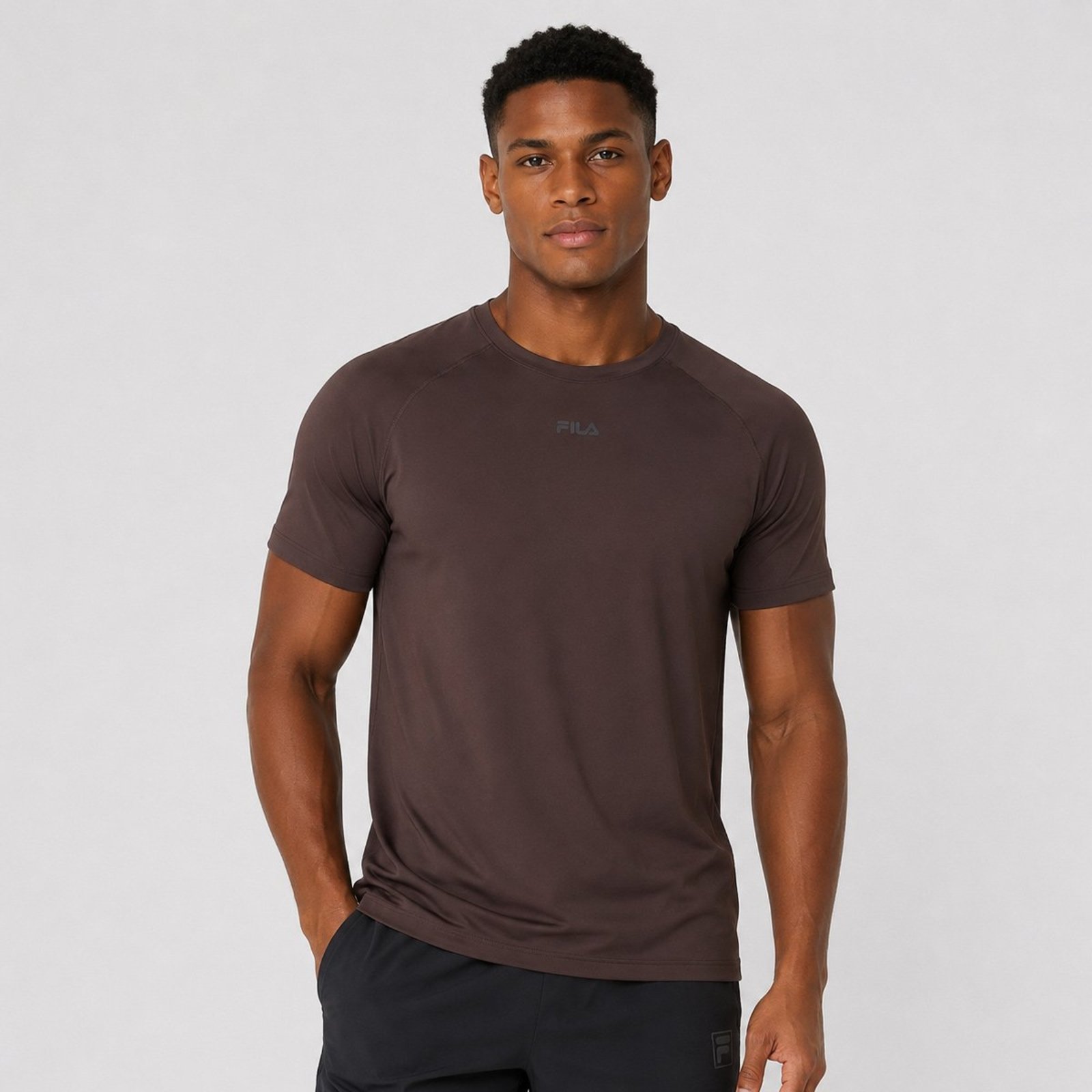 Camiseta Fila Bio III Marrom