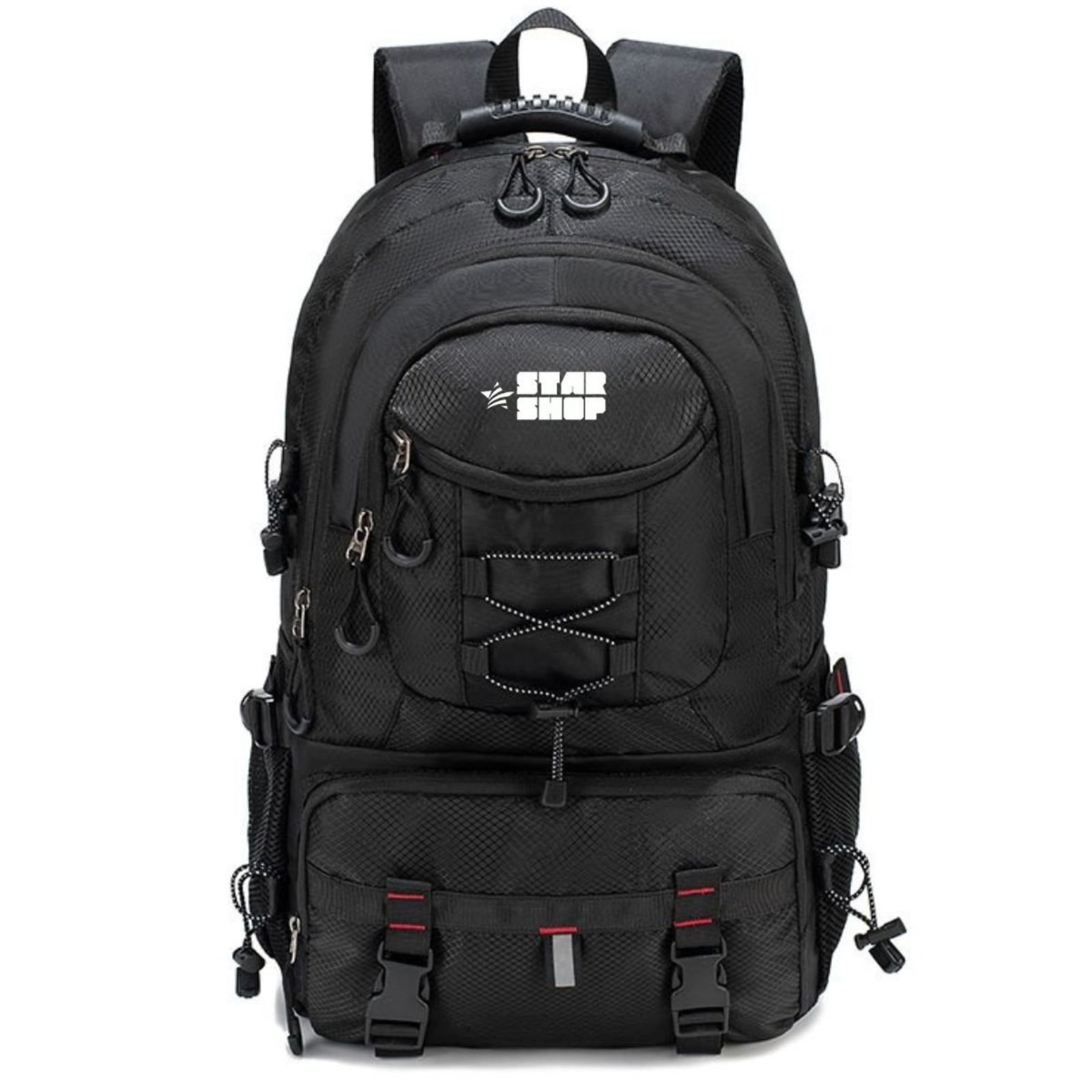 Mochila Masculina Tatica Militar Reforçada Escolar Notebook Trilha Luísa Rinaldi Preto