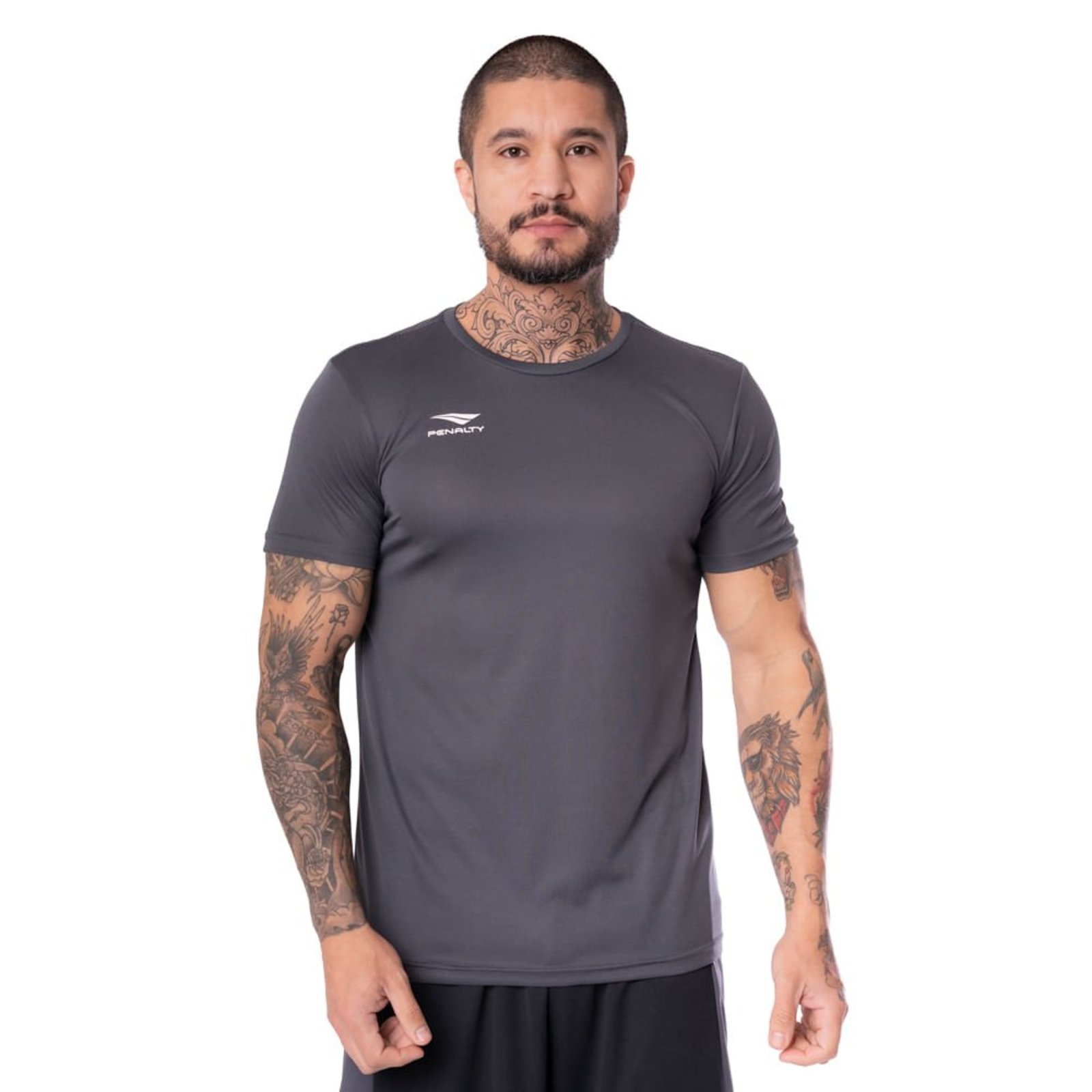 Camiseta Masculina Penalty X Cinza Escuro