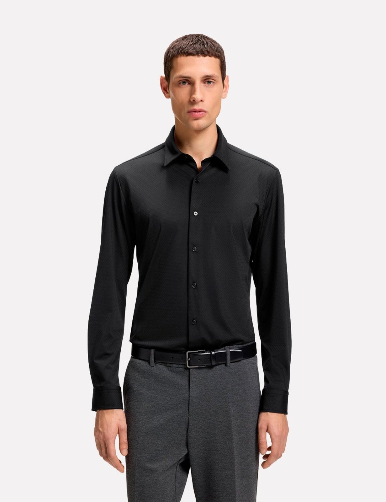 Camisa Hugo Boss Masculina Slim Fit P-Roan-K-F-261