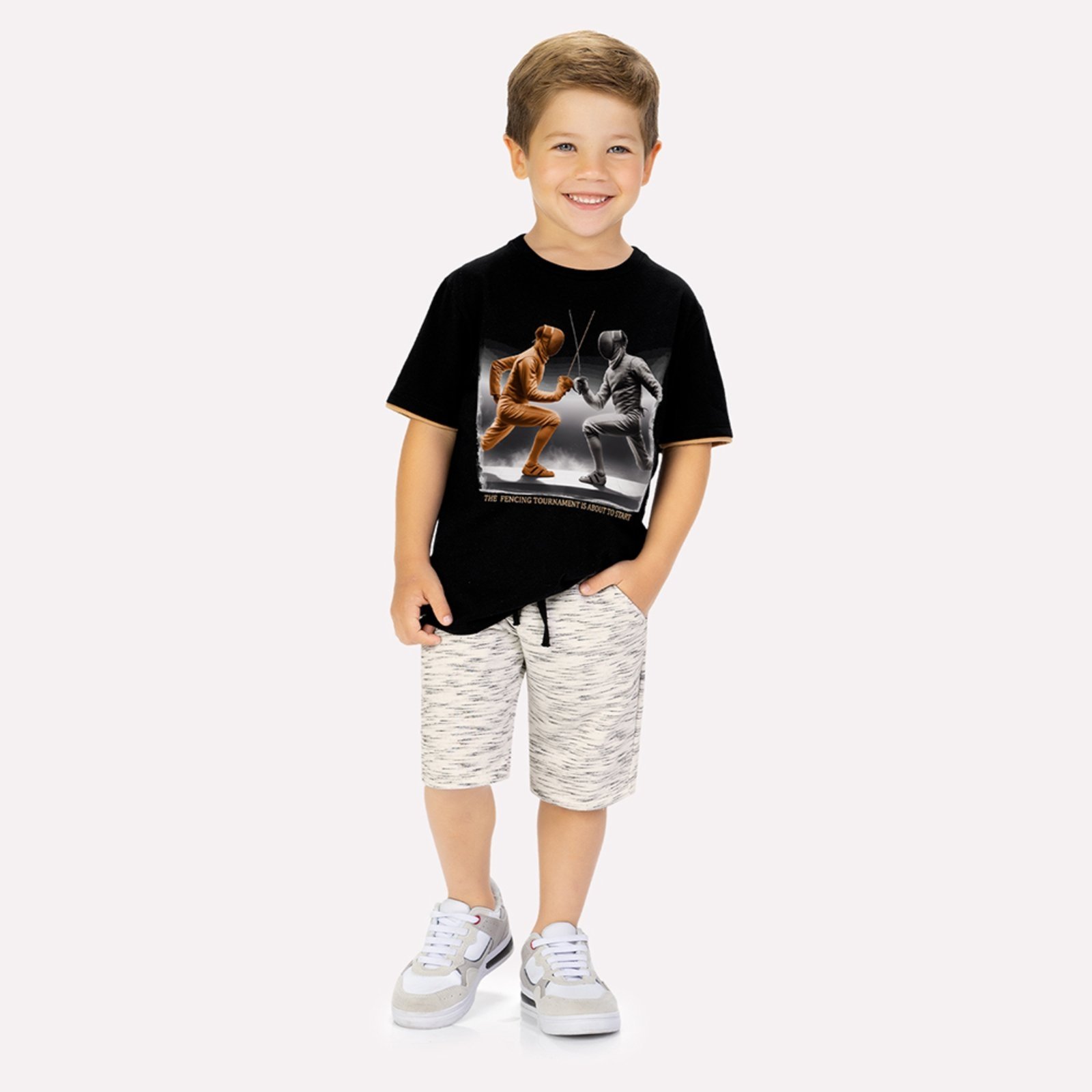 Infantil – Conjunto Menino Esgrima Milon