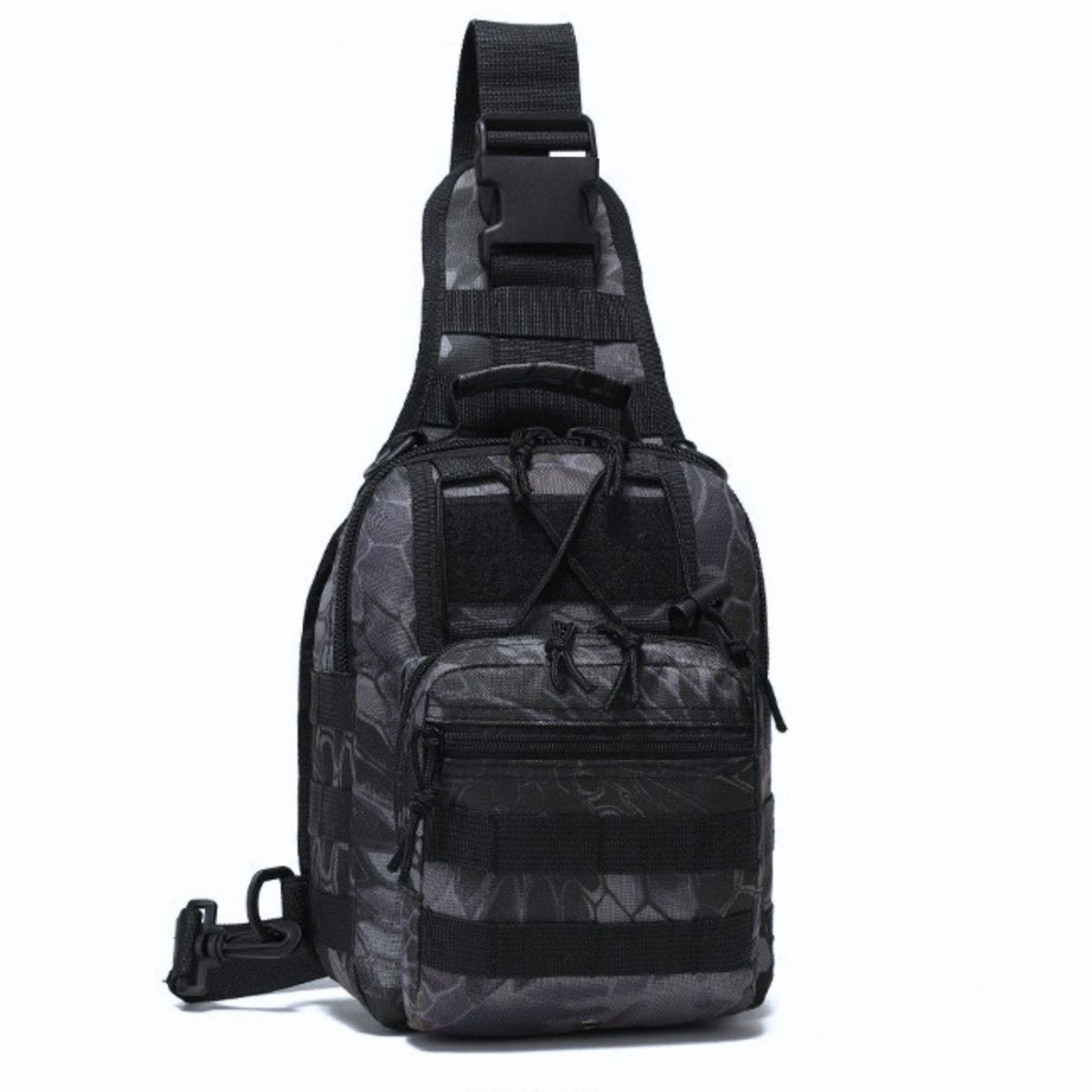 Bolsa Masculina Transversal Militar Shoulder Bag Tatica Mochila de Lado Peito