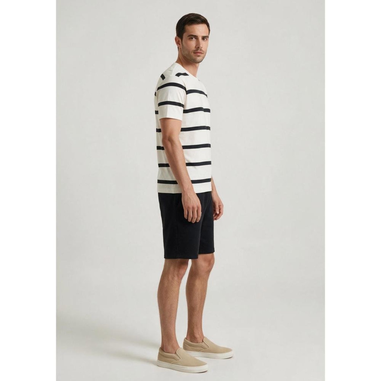 Bermuda Masculina Cós De Elástico Hering