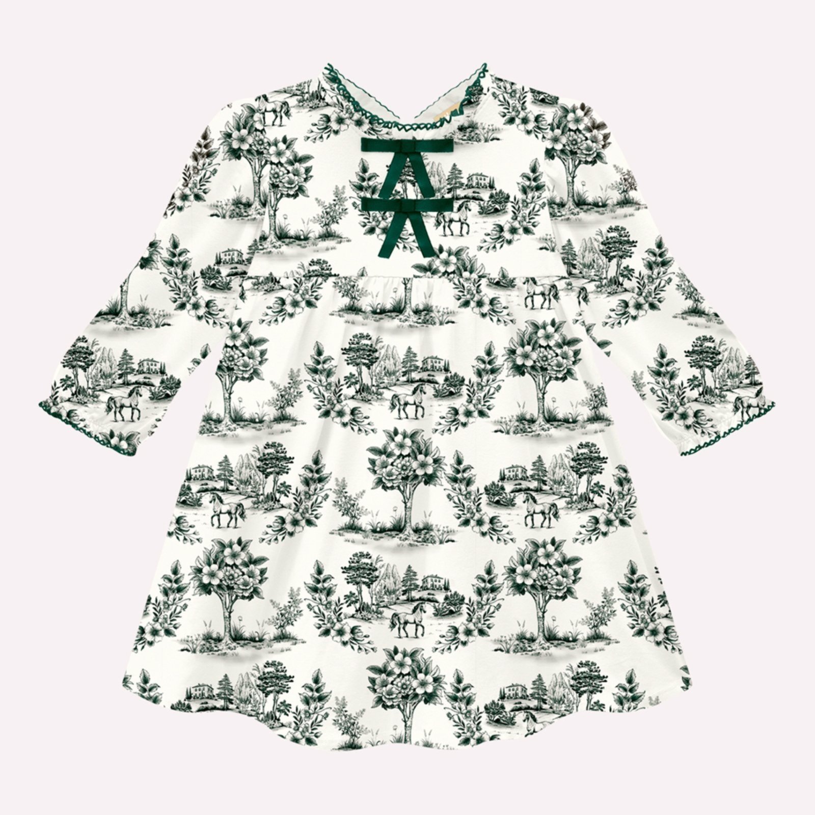 Infantil - Vestido Menina Estampa Milon