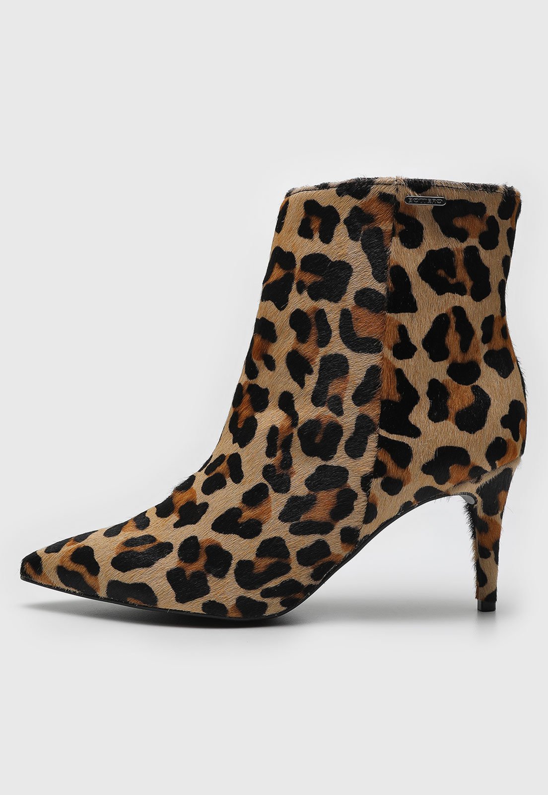 Bota Bottero Animal Print Onça Caramelo